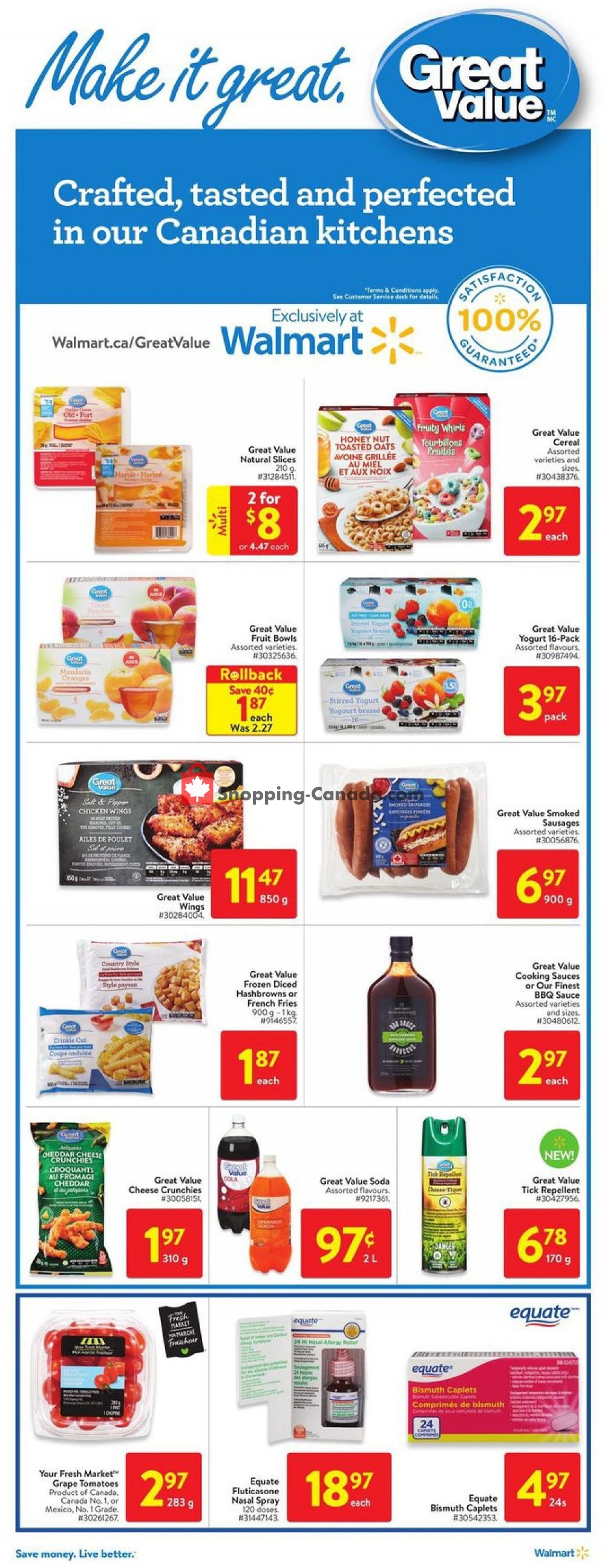 Walmart flyer from Thursday July 30, 2020 to Wednesday August 5, 2020 - page 6