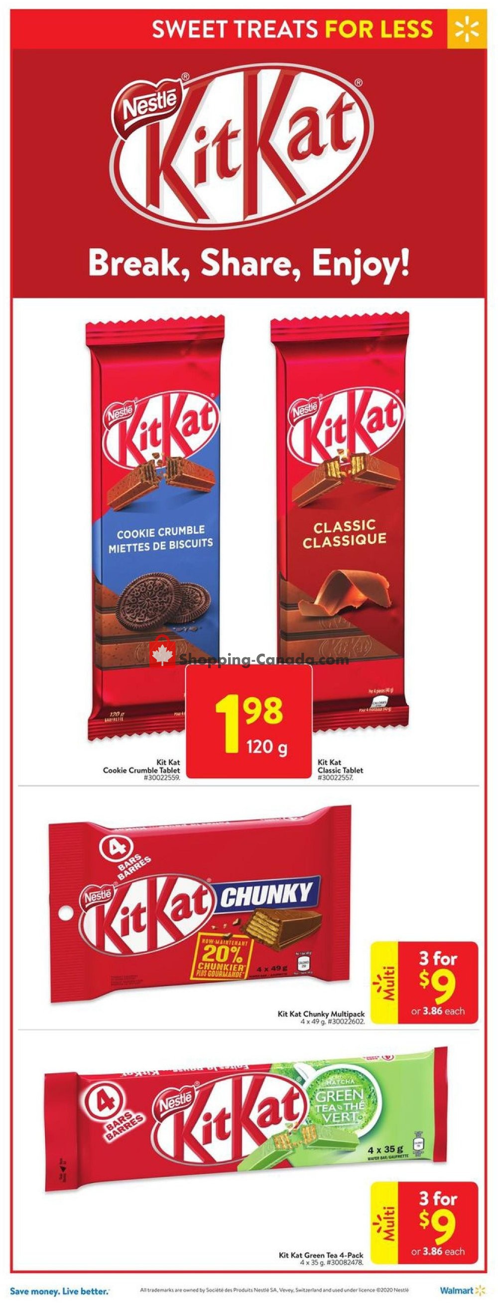Walmart flyer from Thursday July 30, 2020 to Wednesday August 5, 2020 - page 7