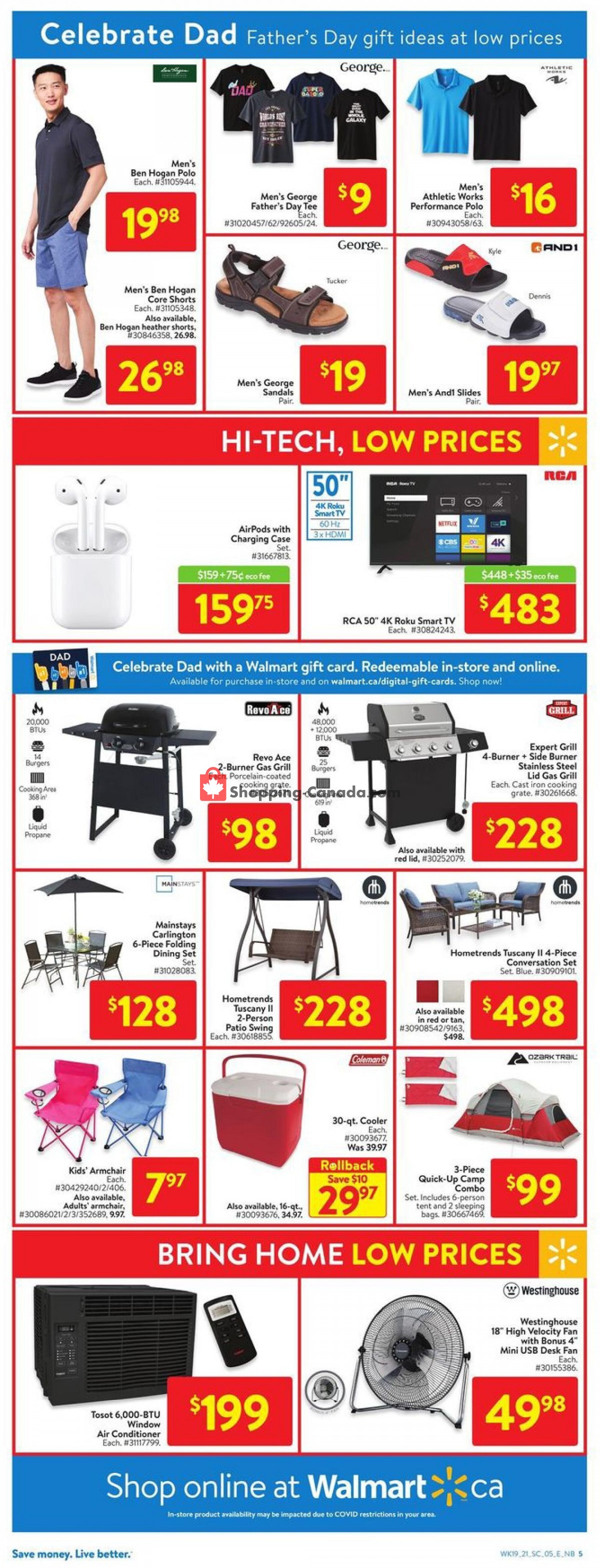 Walmart flyer from Thursday June 3, 2021 to Wednesday June 9, 2021 - page 11