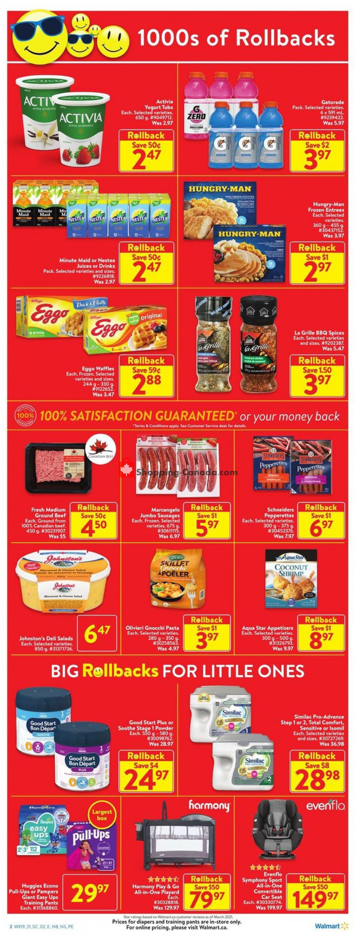 Walmart flyer from Thursday June 3, 2021 to Wednesday June 9, 2021 - page 2