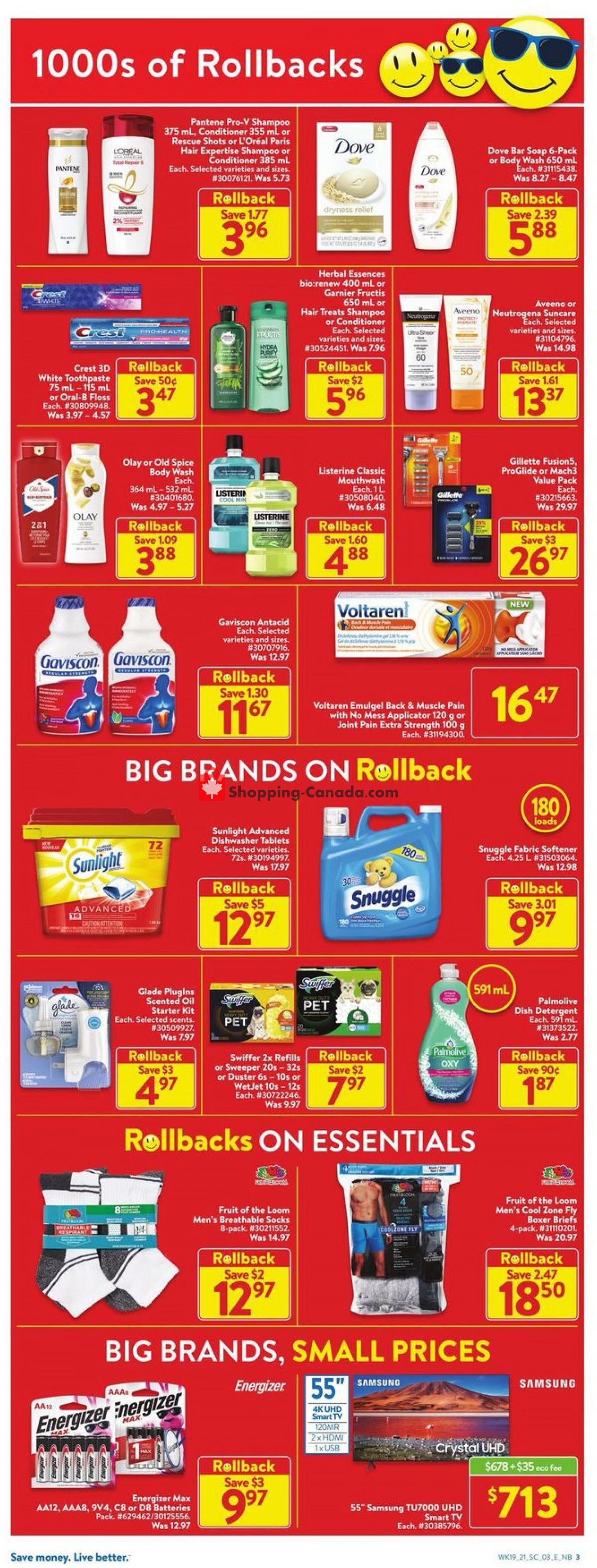 Walmart flyer from Thursday June 3, 2021 to Wednesday June 9, 2021 - page 3