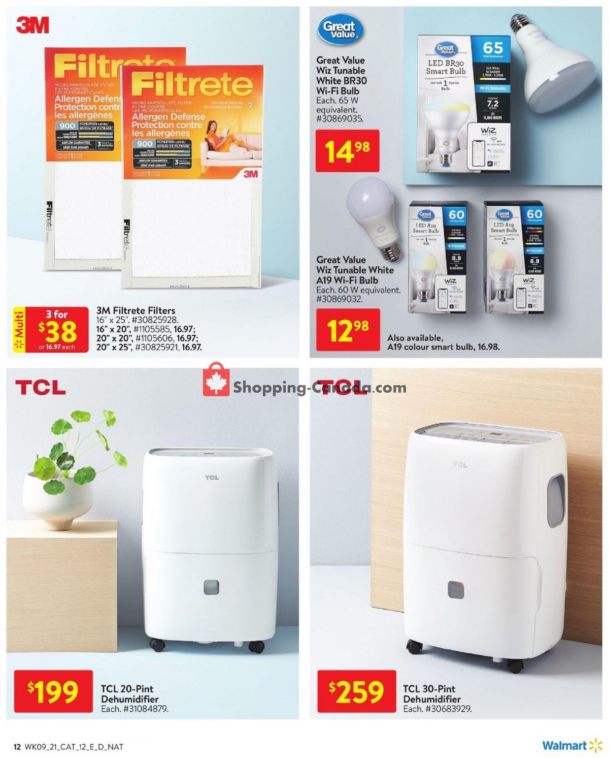 Walmart flyer from Thursday March 25, 2021 to Wednesday April 21, 2021 - page 12