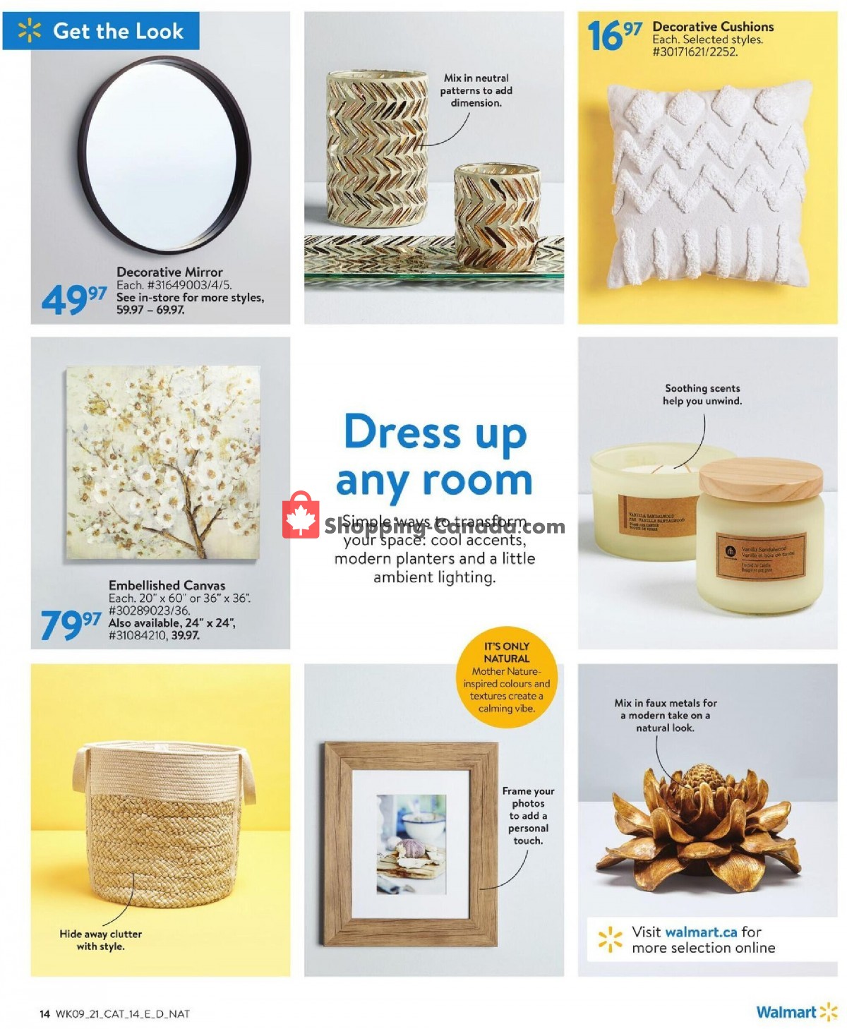 Walmart flyer from Thursday March 25, 2021 to Wednesday April 21, 2021 - page 14