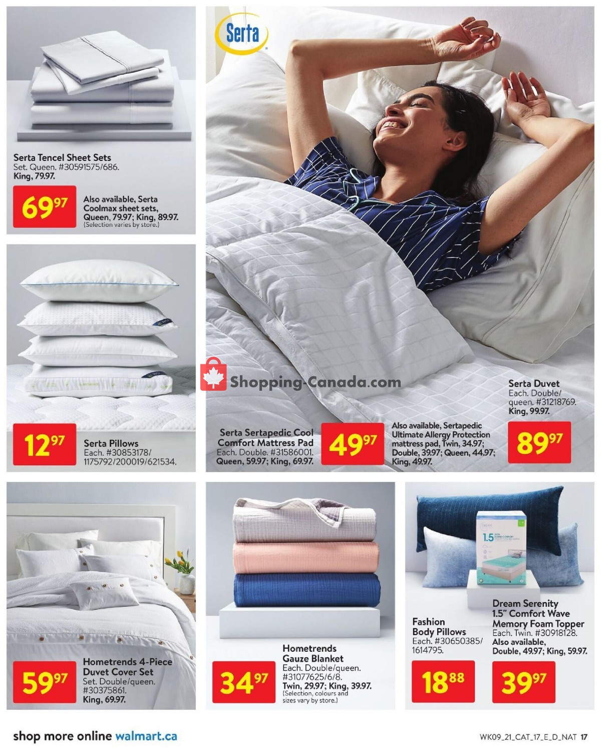 Walmart flyer from Thursday March 25, 2021 to Wednesday April 21, 2021 - page 17