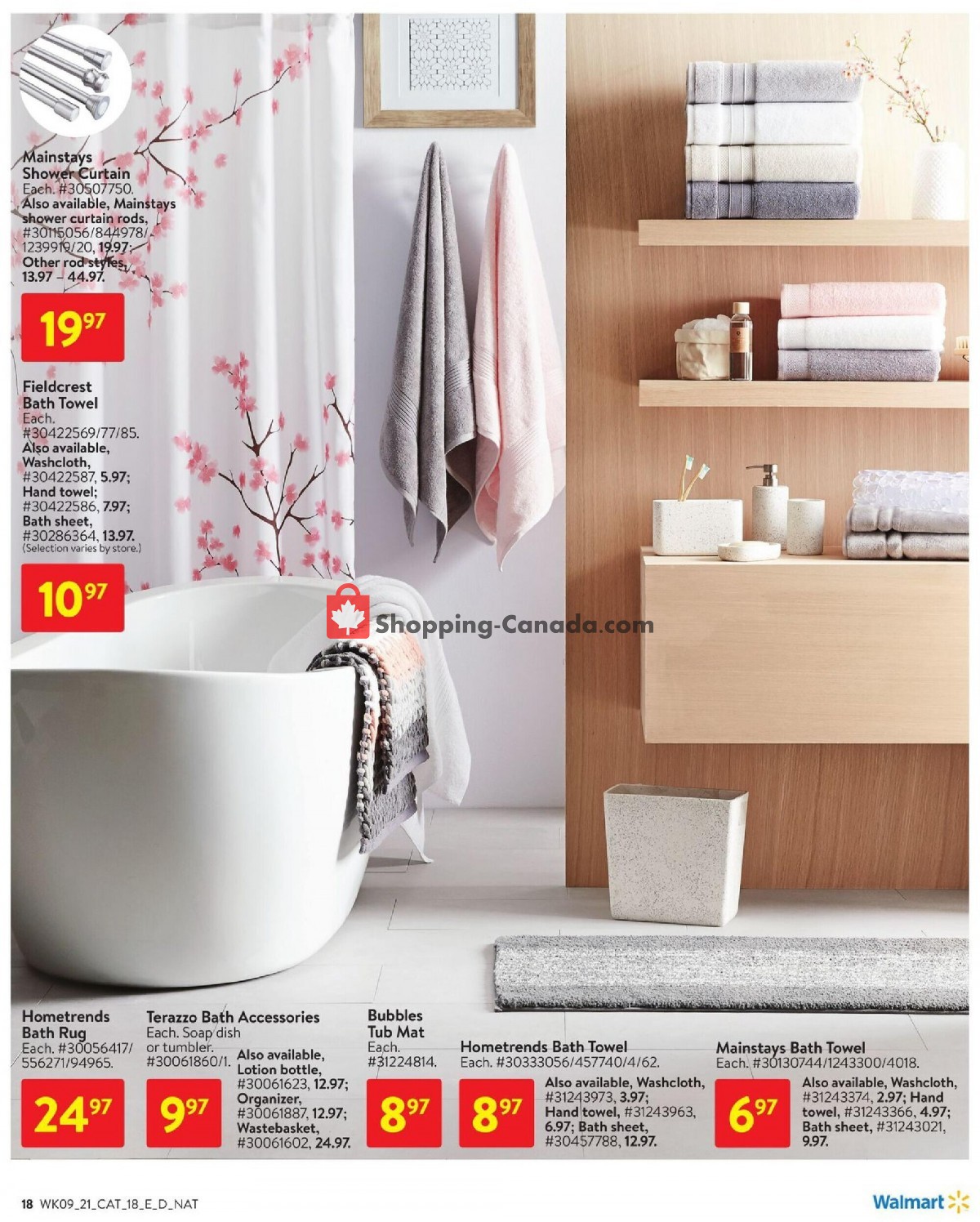 Walmart flyer from Thursday March 25, 2021 to Wednesday April 21, 2021 - page 18