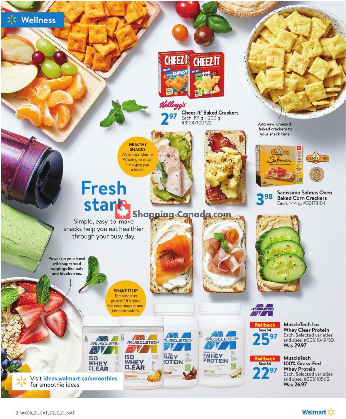 Walmart flyer from Thursday March 25, 2021 to Wednesday April 21, 2021 - page 2