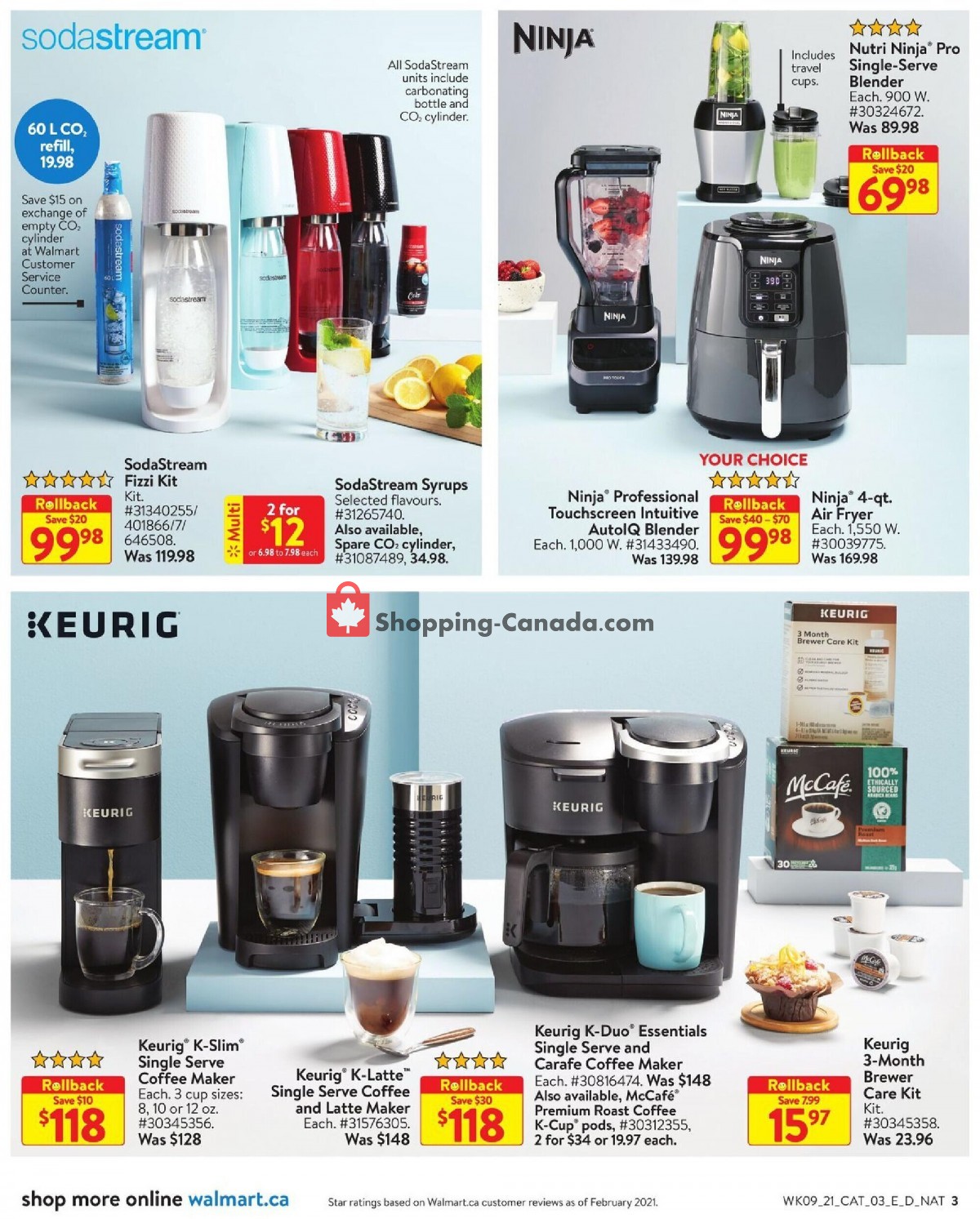 Walmart flyer from Thursday March 25, 2021 to Wednesday April 21, 2021 - page 3