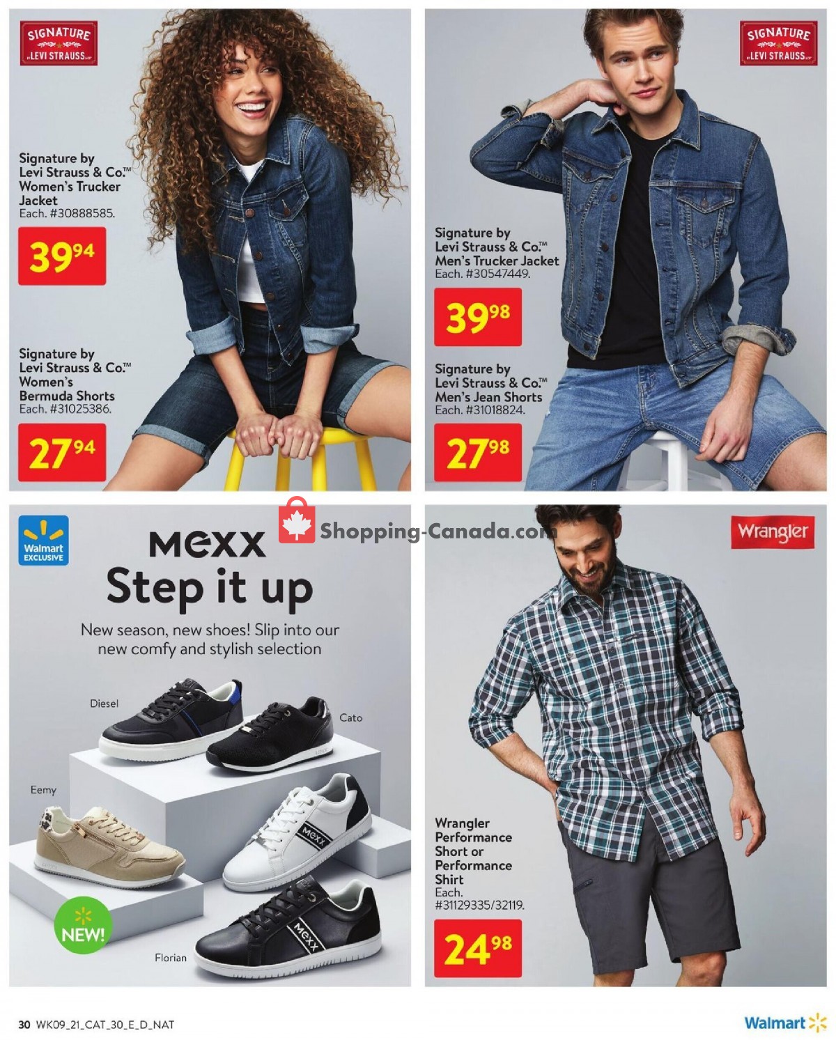 Walmart flyer from Thursday March 25, 2021 to Wednesday April 21, 2021 - page 30