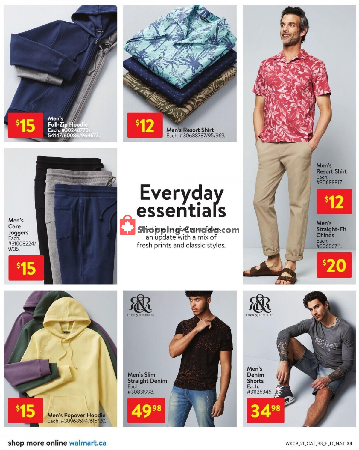 Walmart flyer from Thursday March 25, 2021 to Wednesday April 21, 2021 - page 33
