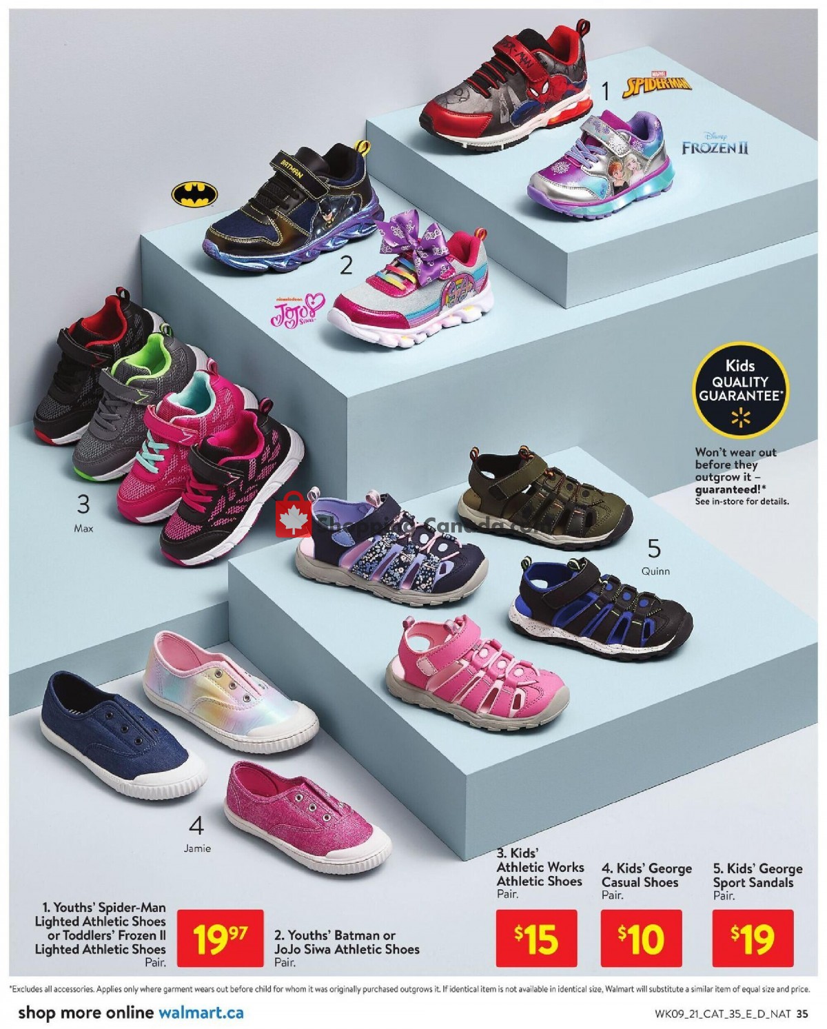 Walmart flyer from Thursday March 25, 2021 to Wednesday April 21, 2021 - page 35