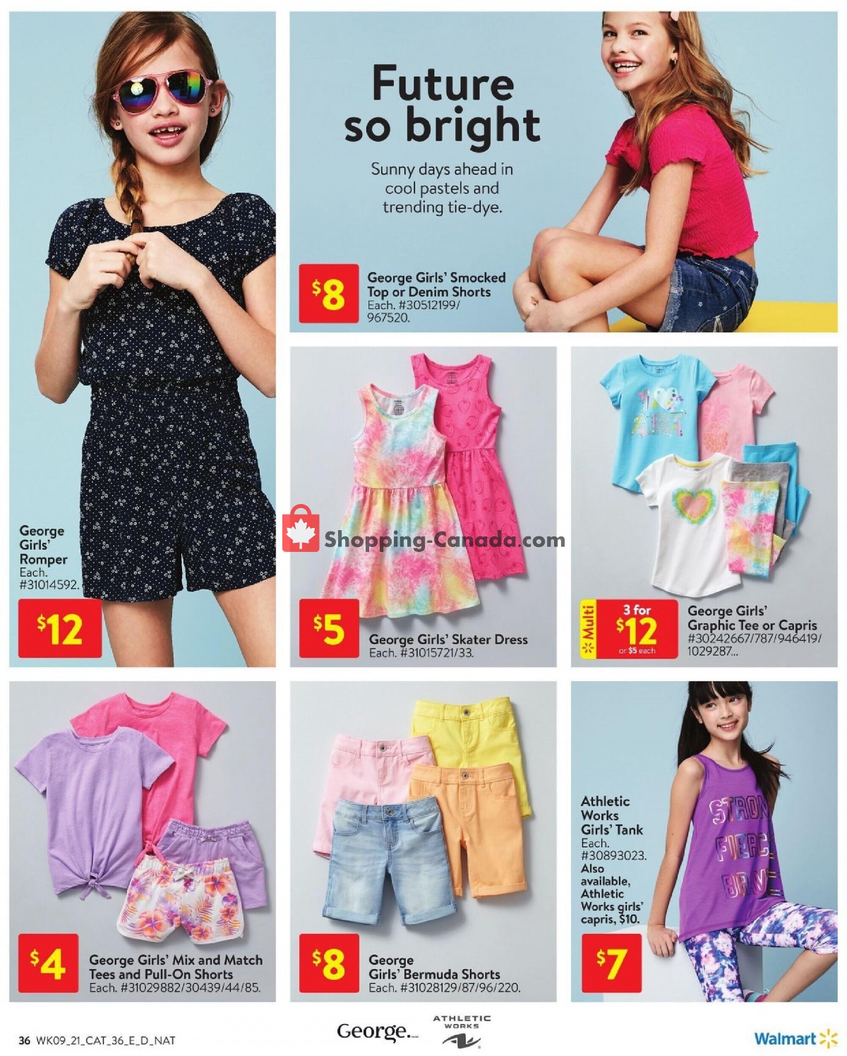 Walmart flyer from Thursday March 25, 2021 to Wednesday April 21, 2021 - page 36