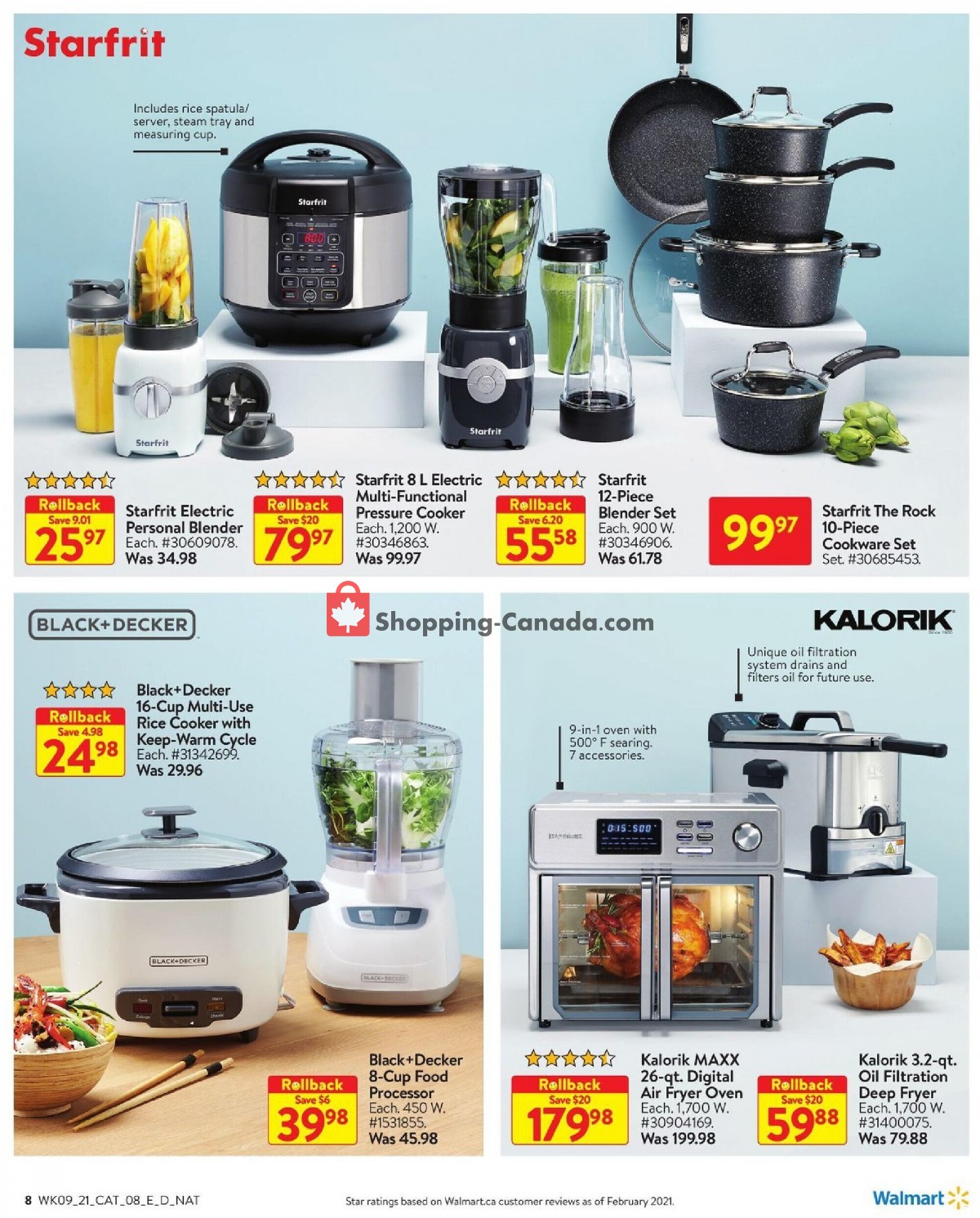 Walmart flyer from Thursday March 25, 2021 to Wednesday April 21, 2021 - page 8