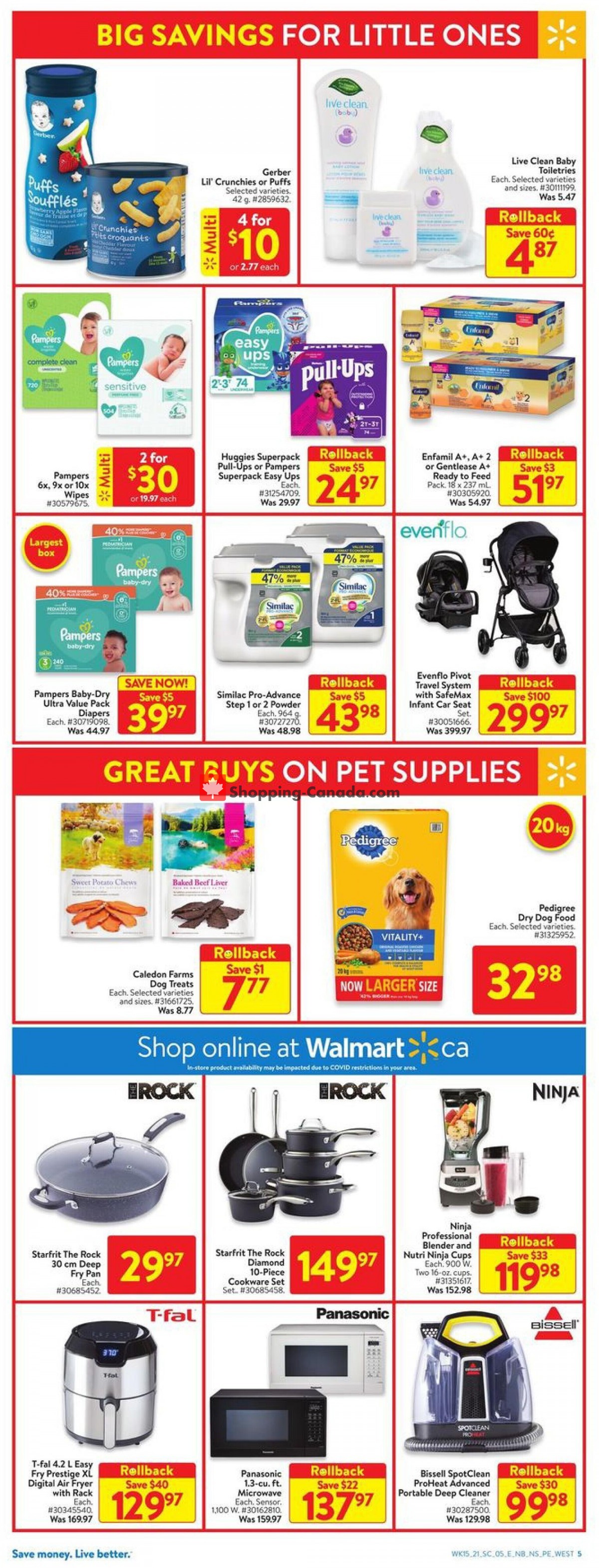 Walmart flyer from Thursday May 6, 2021 to Wednesday May 12, 2021 - page 12
