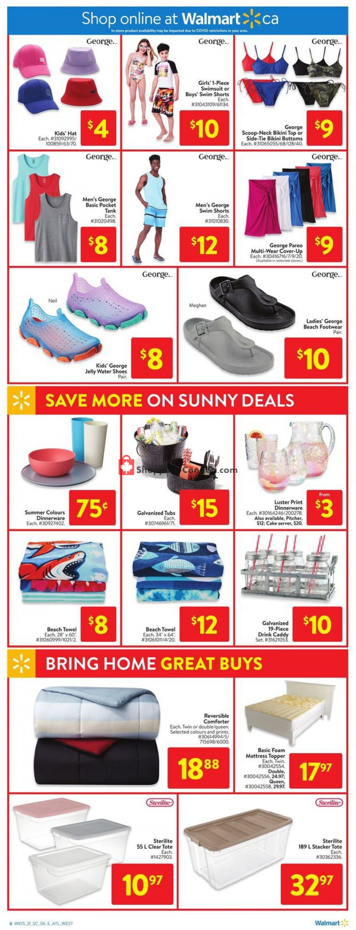 Walmart flyer from Thursday May 6, 2021 to Wednesday May 12, 2021 - page 14