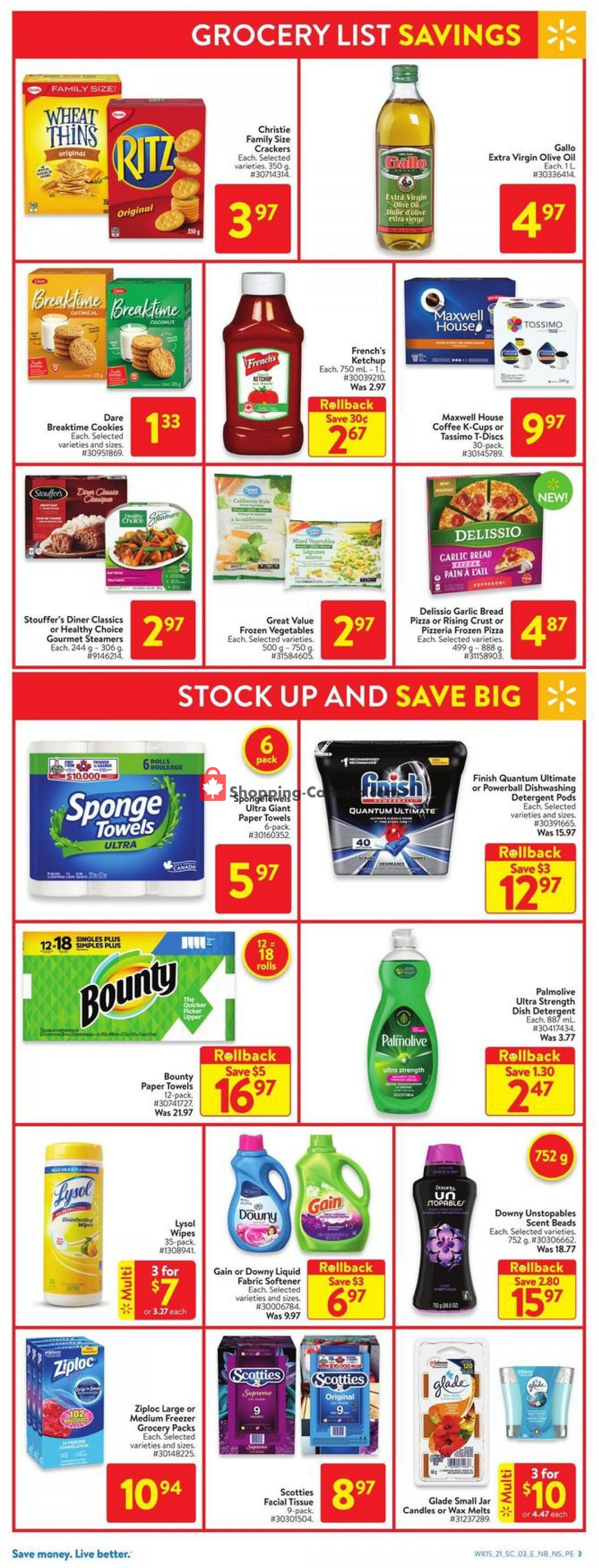 Walmart flyer from Thursday May 6, 2021 to Wednesday May 12, 2021 - page 4