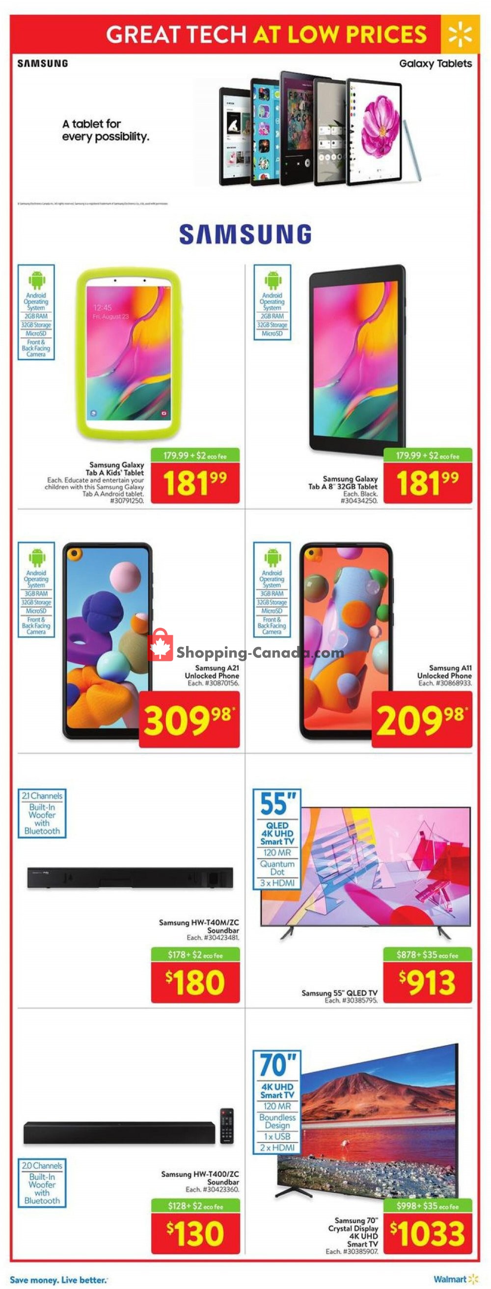 Walmart flyer from Thursday October 15, 2020 to Wednesday October 21, 2020 - page 11