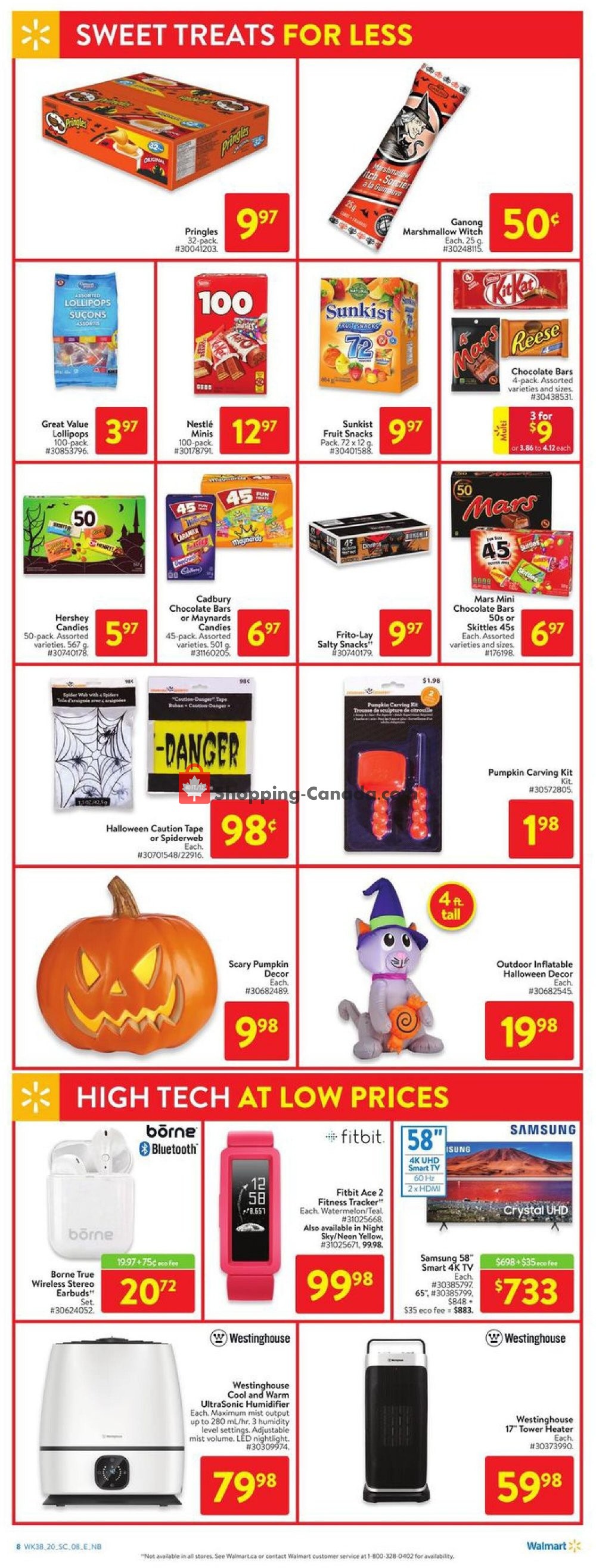 Walmart flyer from Thursday October 15, 2020 to Wednesday October 21, 2020 - page 15