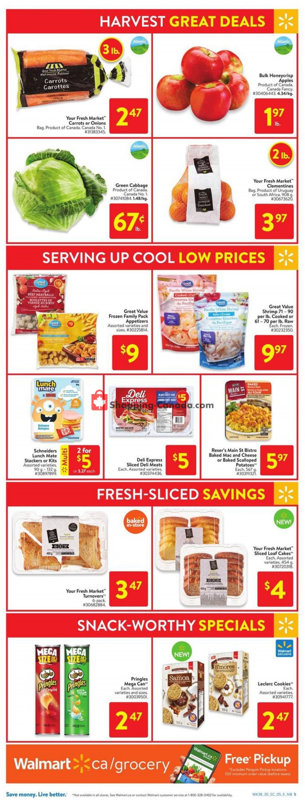 Walmart flyer from Thursday October 15, 2020 to Wednesday October 21, 2020 - page 6