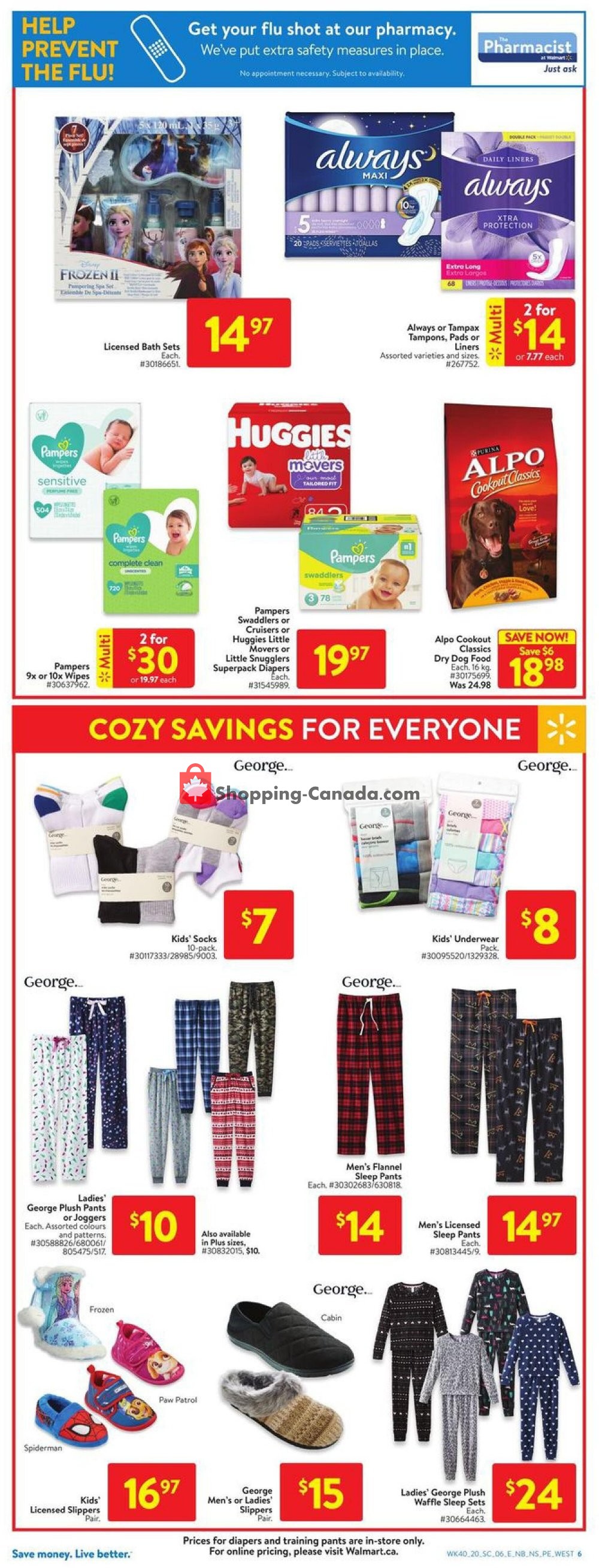 Walmart flyer from Thursday October 29, 2020 to Wednesday November 4, 2020 - page 13