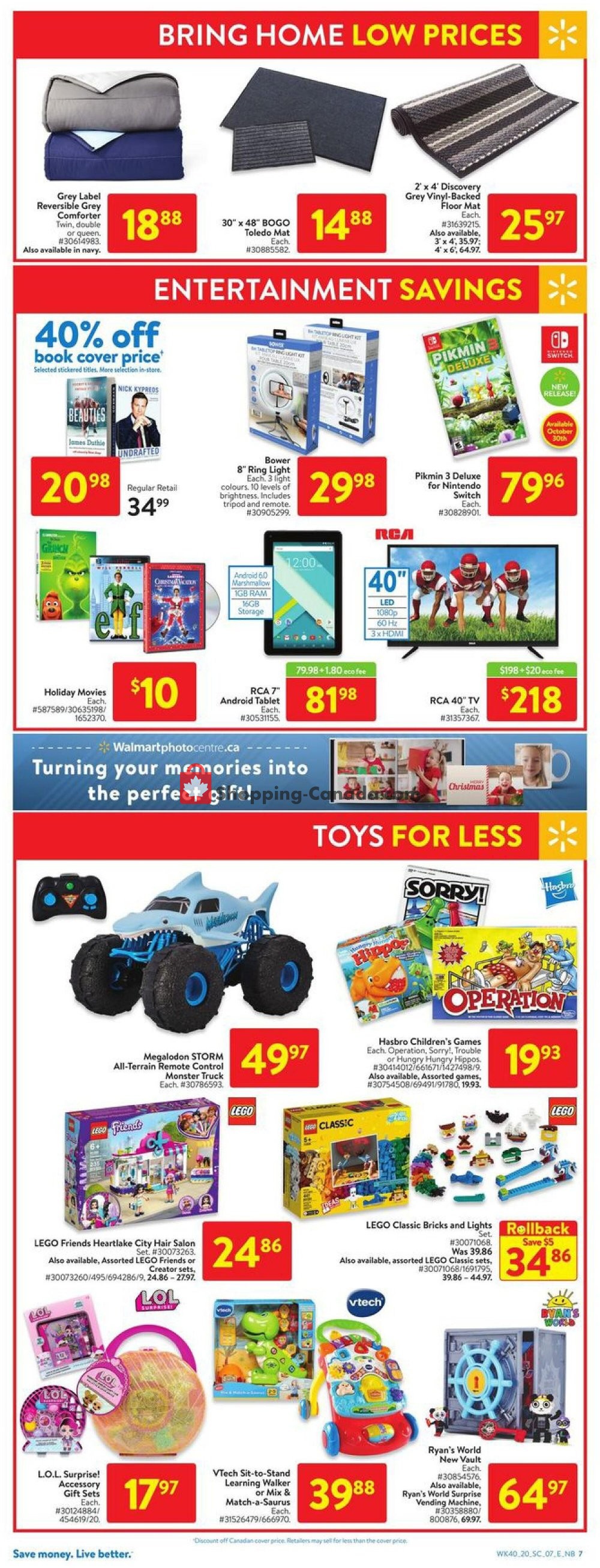 Walmart flyer from Thursday October 29, 2020 to Wednesday November 4, 2020 - page 14