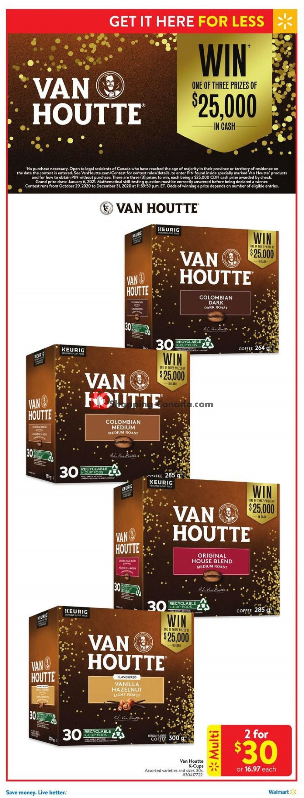 Walmart flyer from Thursday October 29, 2020 to Wednesday November 4, 2020 - page 9