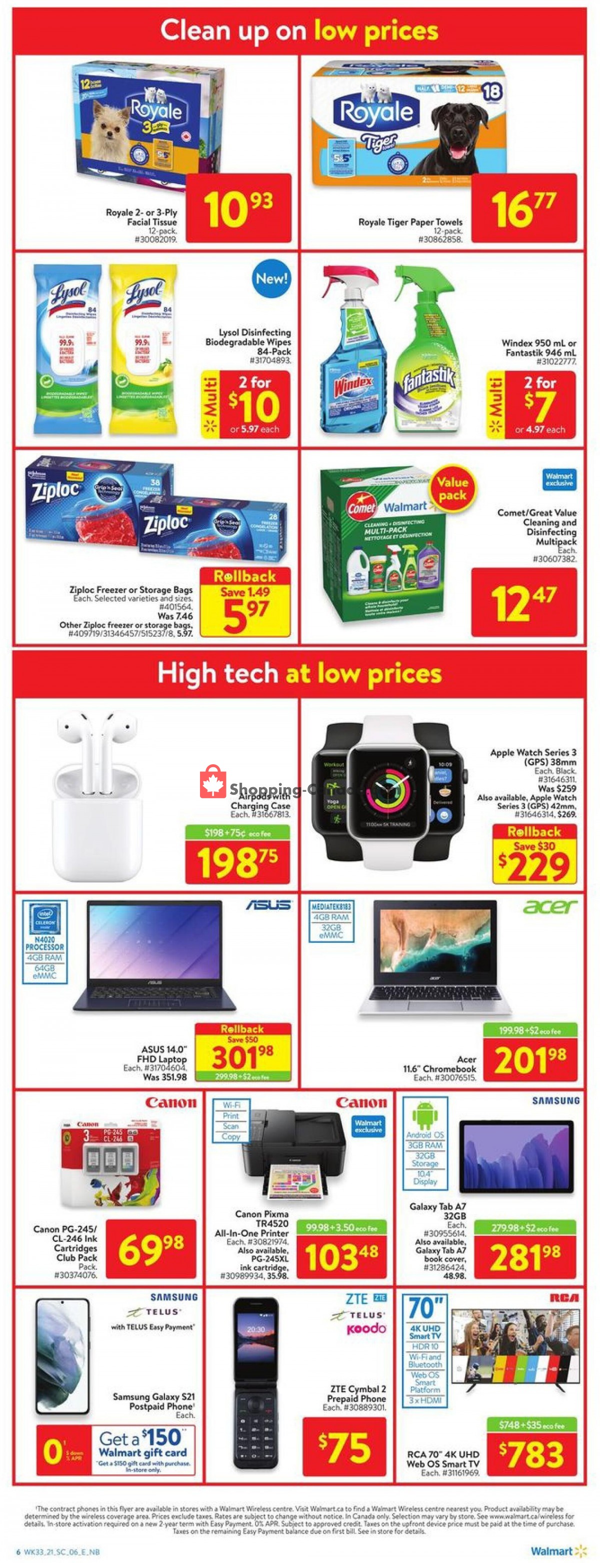 Walmart flyer from Thursday September 9, 2021 to Wednesday September 15, 2021 - page 13