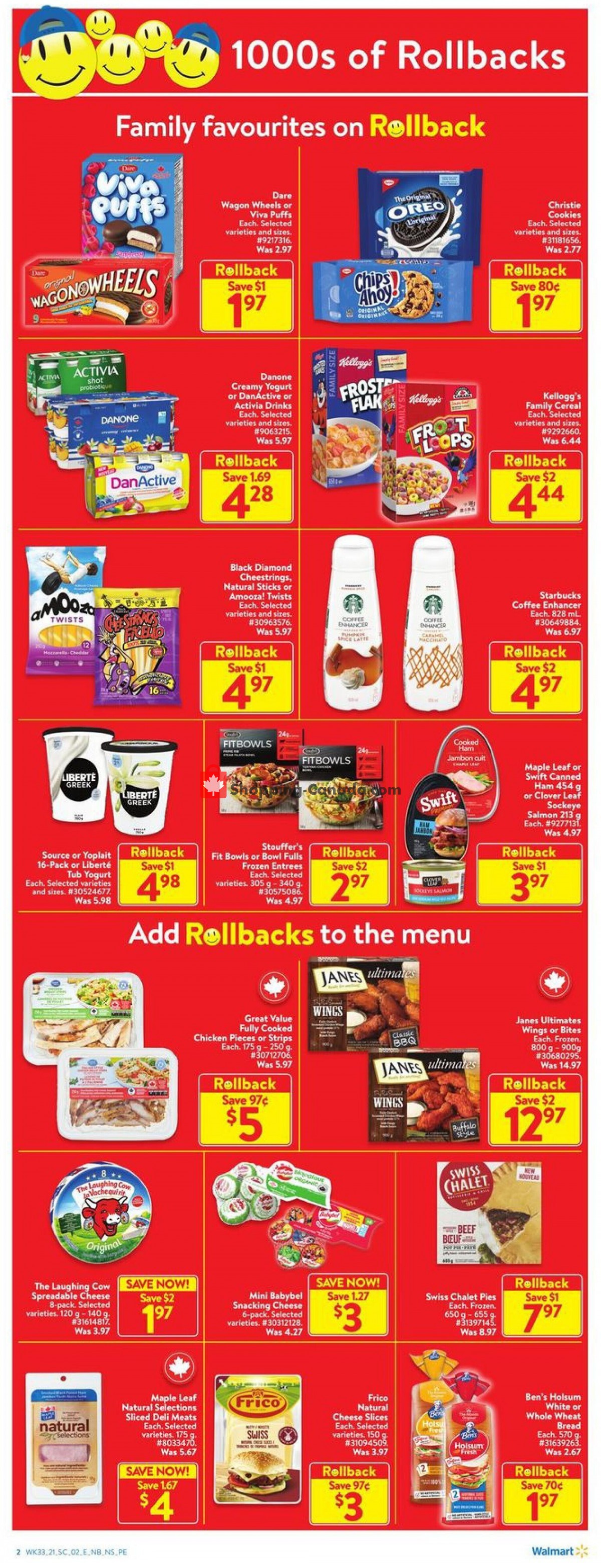 Walmart flyer from Thursday September 9, 2021 to Wednesday September 15, 2021 - page 2