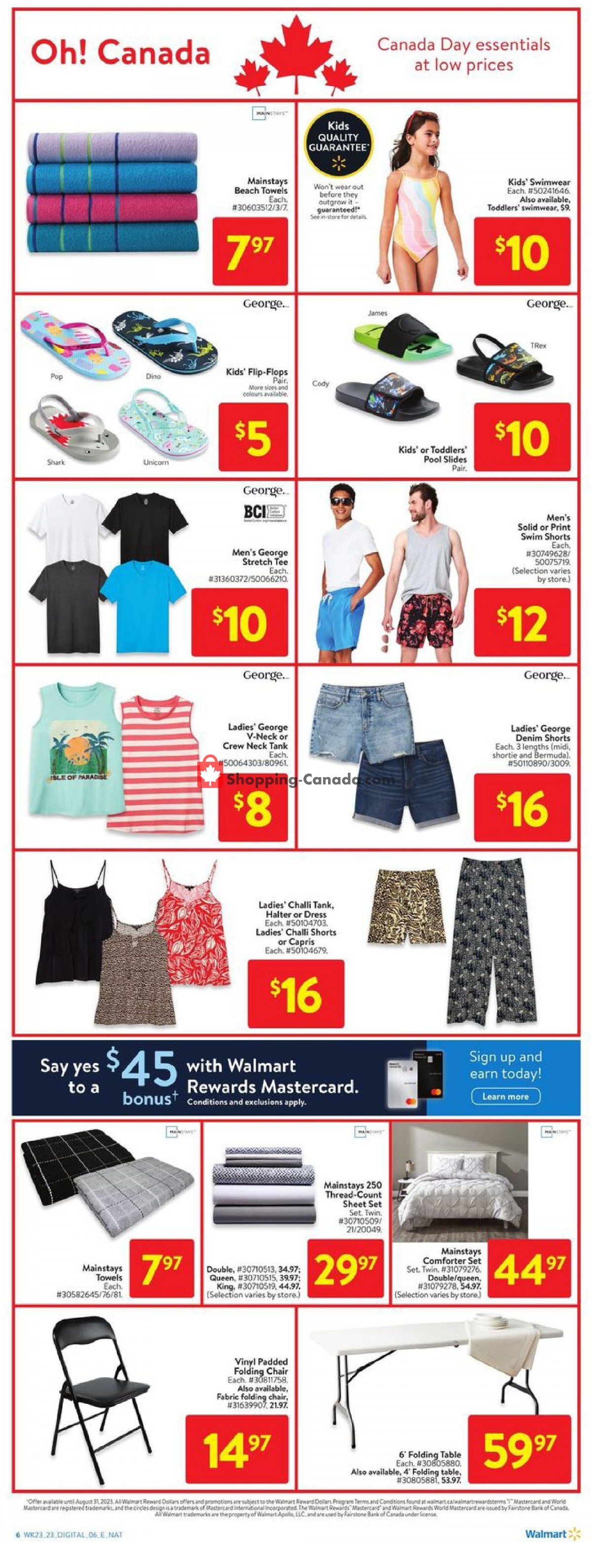 Walmart flyer from Thursday June 29, 2023 to Wednesday July 5, 2023 - page 10