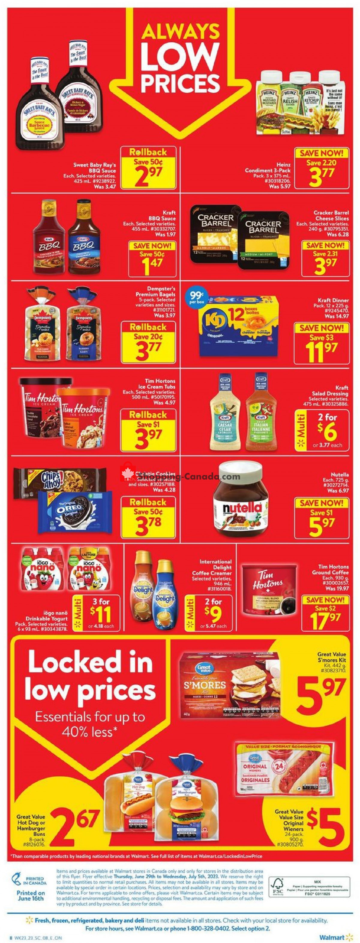 Walmart flyer from Thursday June 29, 2023 to Wednesday July 5, 2023 - page 2
