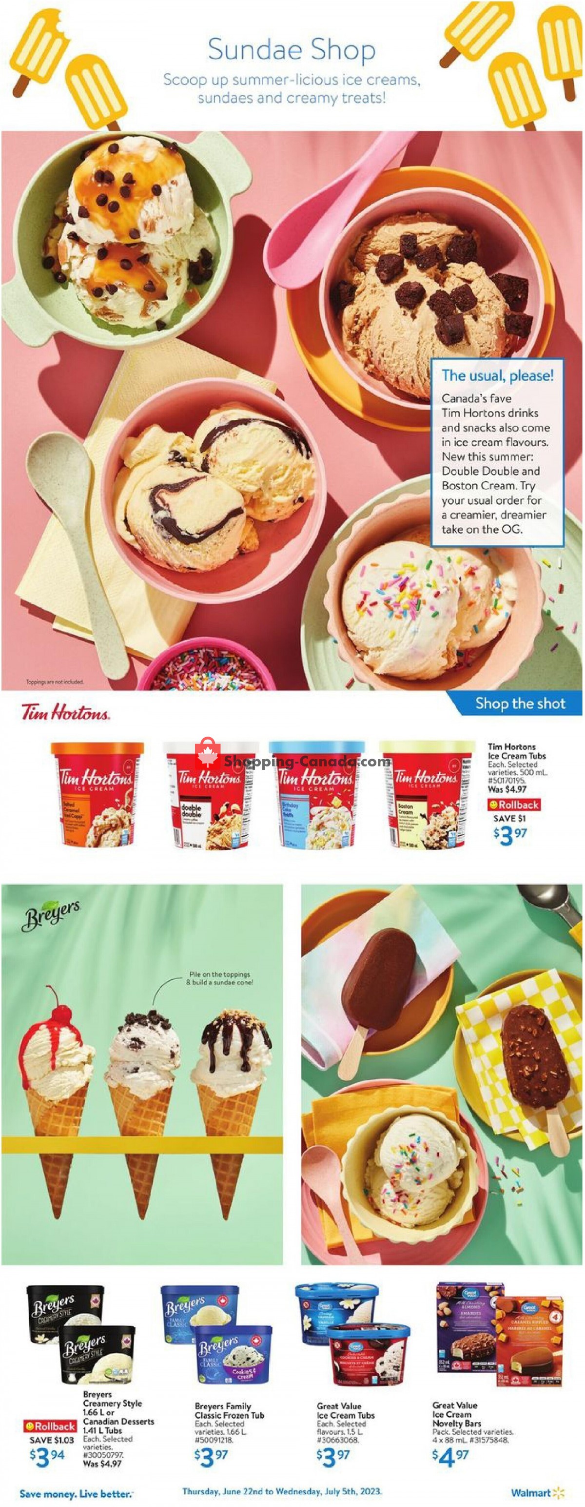 Walmart flyer from Thursday June 29, 2023 to Wednesday July 5, 2023 - page 5