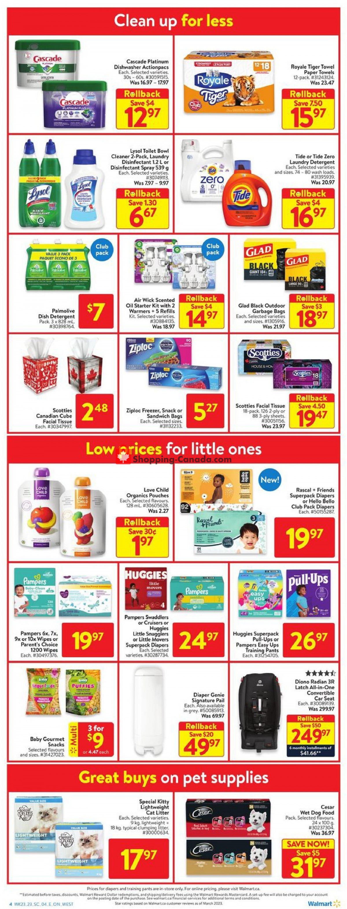 Walmart flyer from Thursday June 29, 2023 to Wednesday July 5, 2023 - page 6