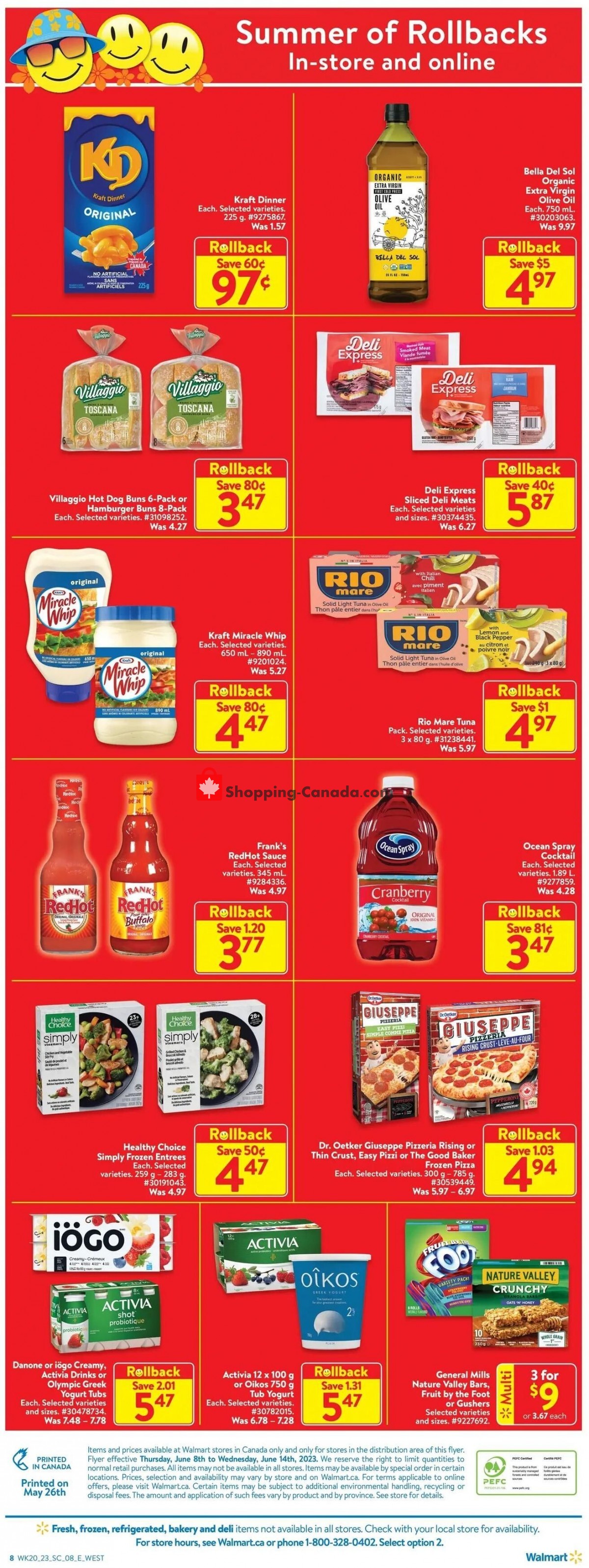 Walmart flyer from Thursday June 8, 2023 to Wednesday June 14, 2023 - page 2
