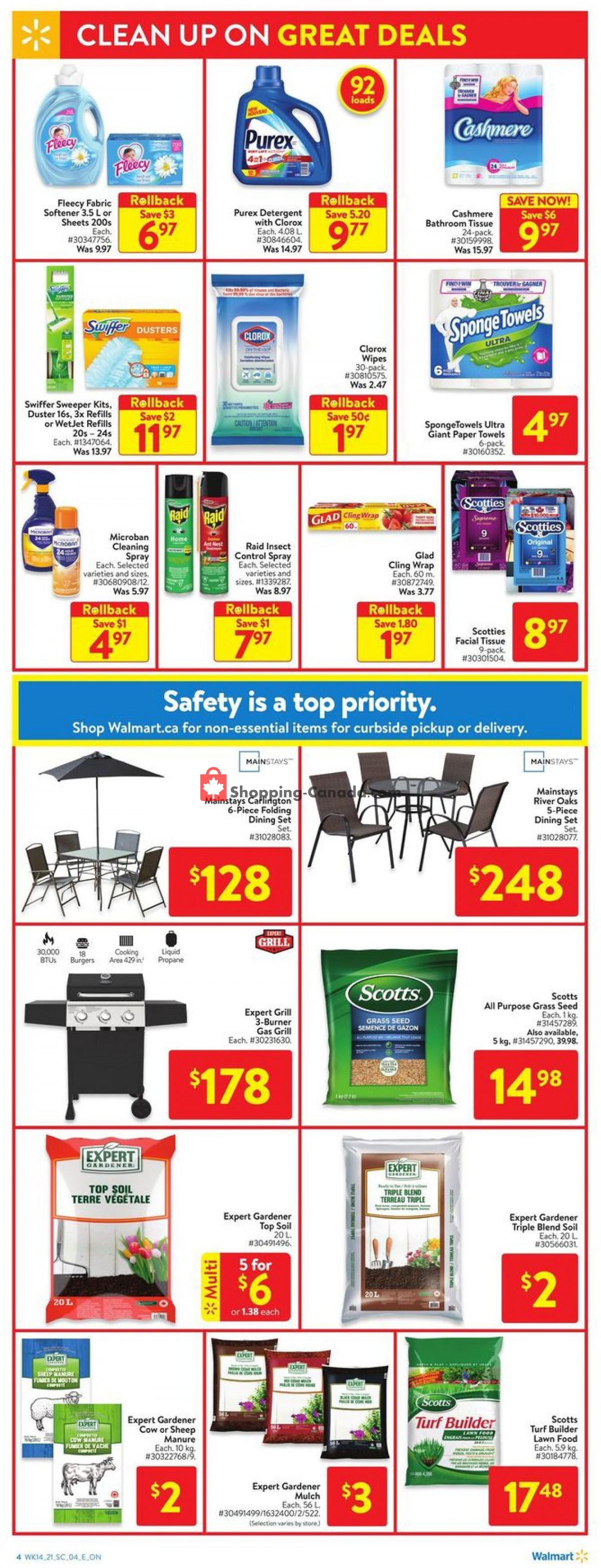 Walmart flyer from Thursday April 29, 2021 to Wednesday May 5, 2021 - page 11