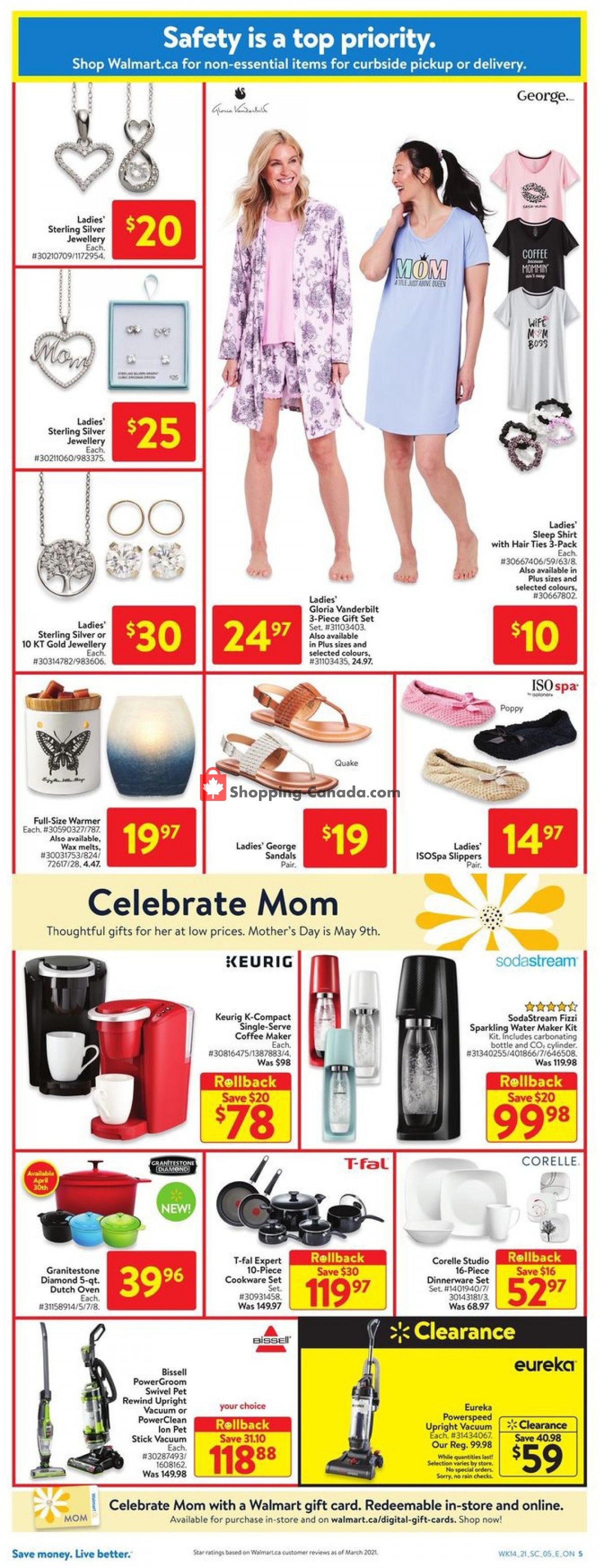 Walmart flyer from Thursday April 29, 2021 to Wednesday May 5, 2021 - page 13