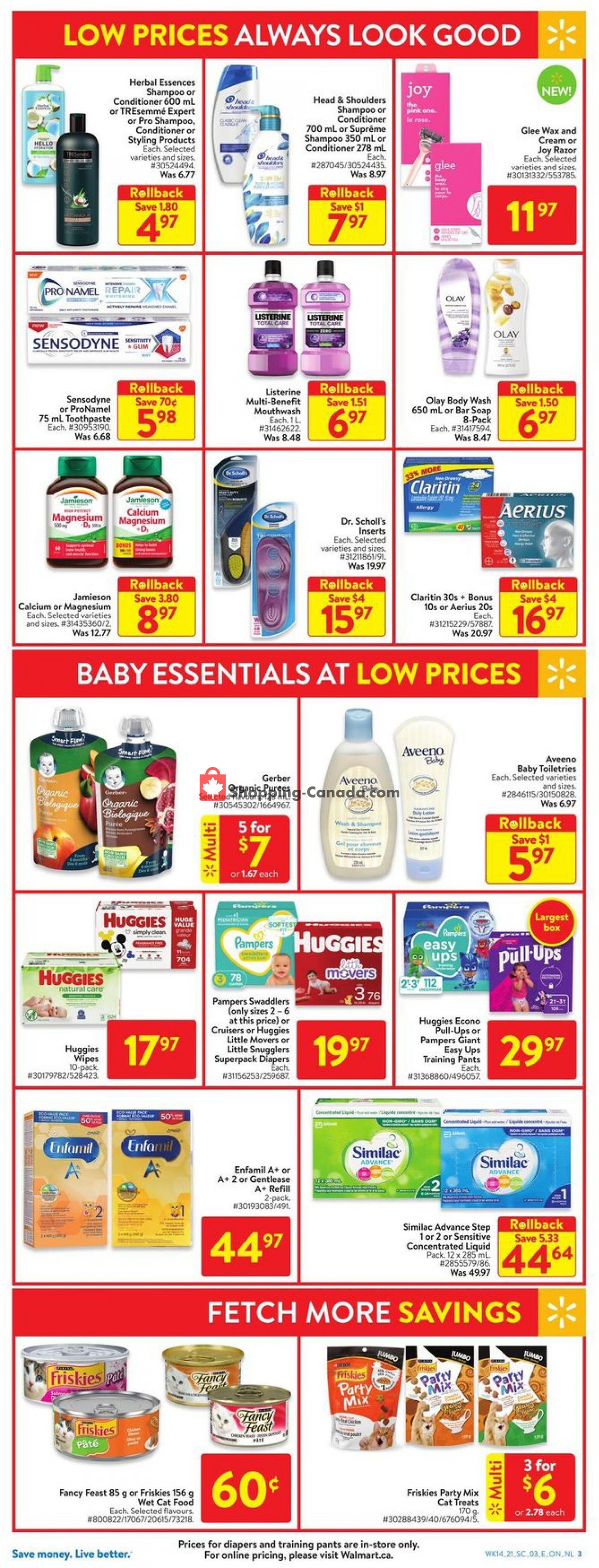 Walmart flyer from Thursday April 29, 2021 to Wednesday May 5, 2021 - page 6