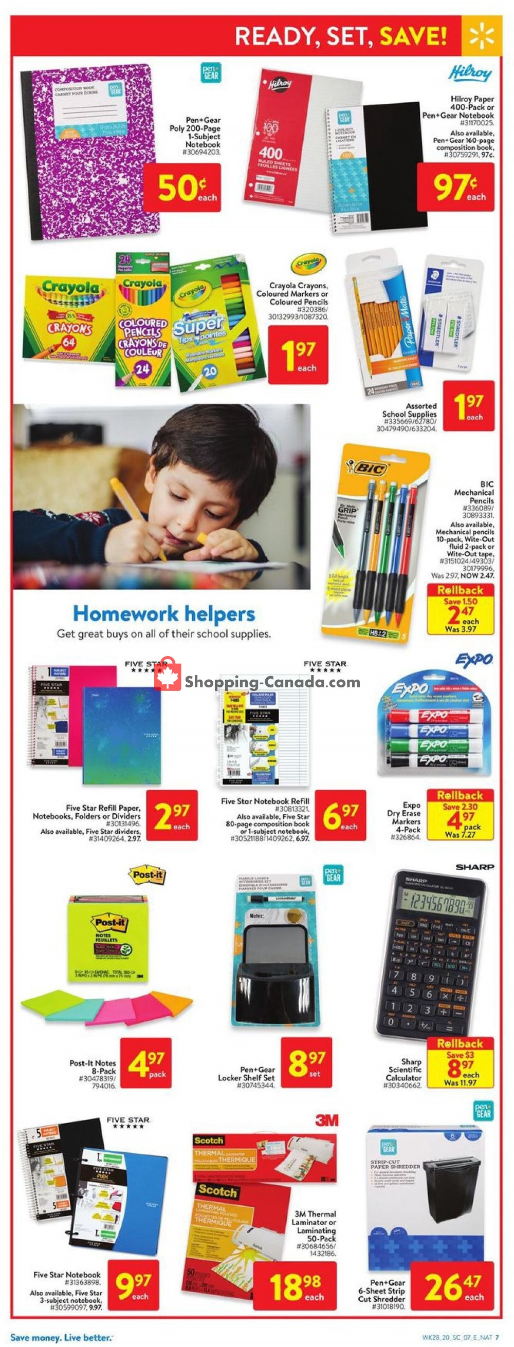 Walmart flyer from Thursday August 6, 2020 to Wednesday August 12, 2020 - page 12