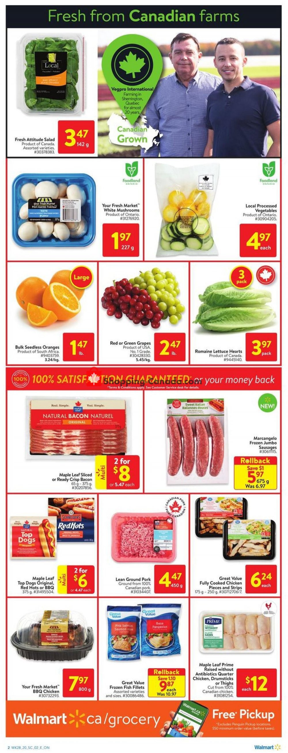 Walmart flyer from Thursday August 6, 2020 to Wednesday August 12, 2020 - page 3