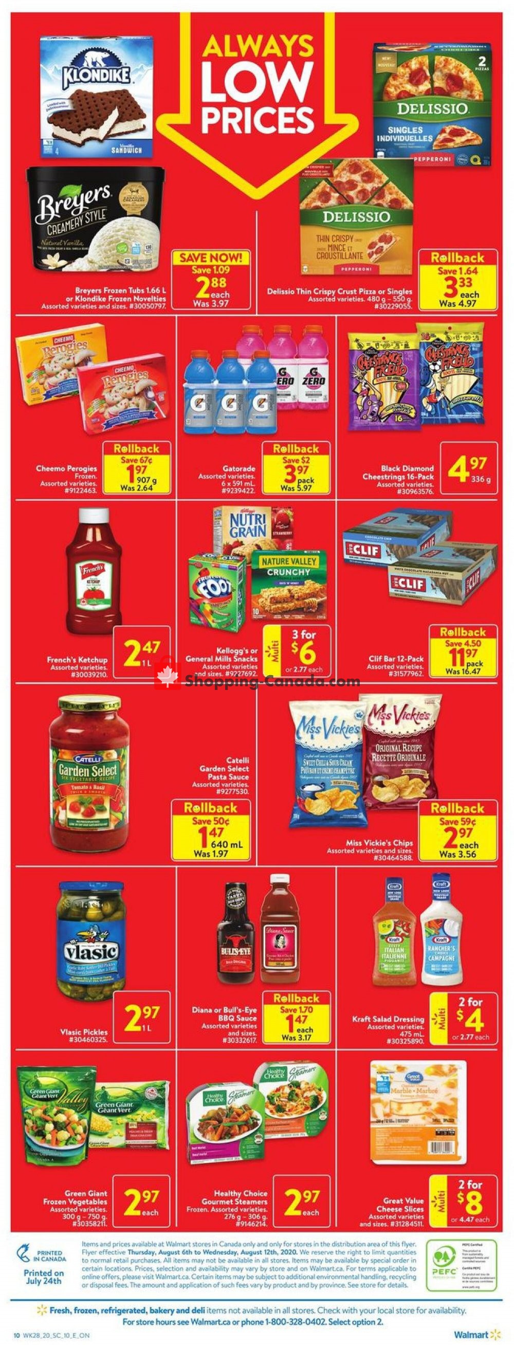 Walmart flyer from Thursday August 6, 2020 to Wednesday August 12, 2020 - page 5