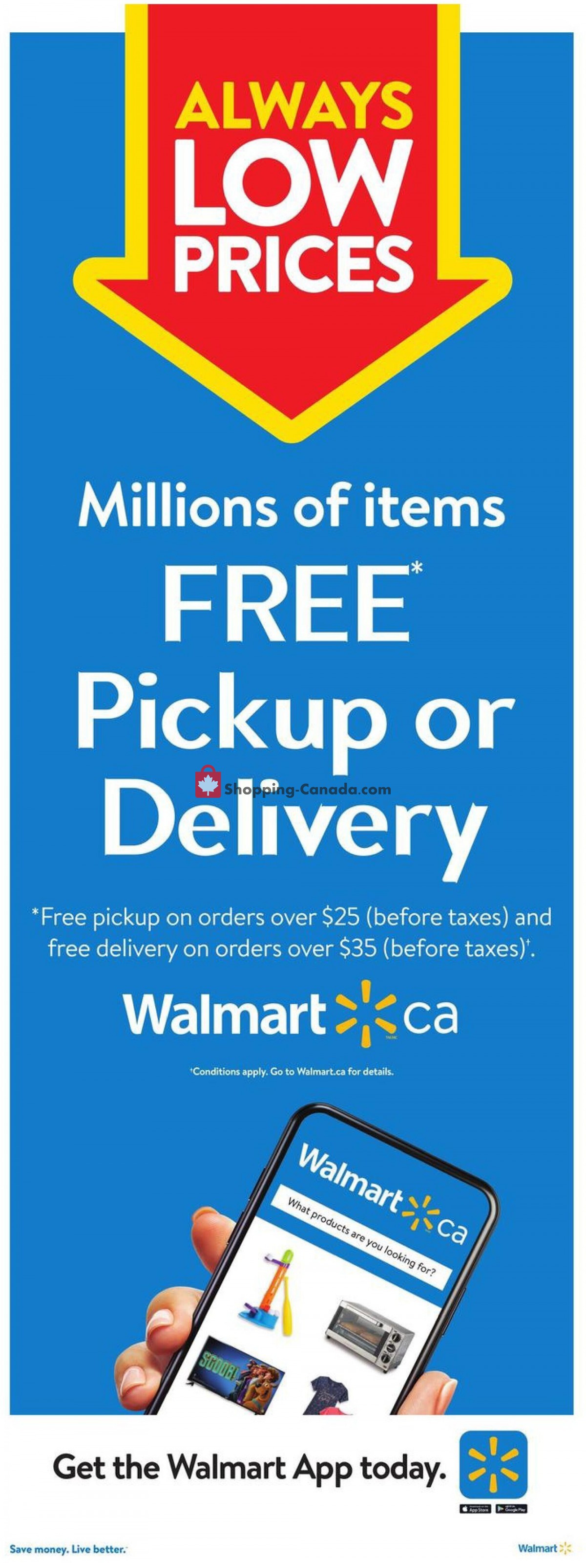 Walmart Canada, flyer (Always Low Prices ON) February 25 March 3
