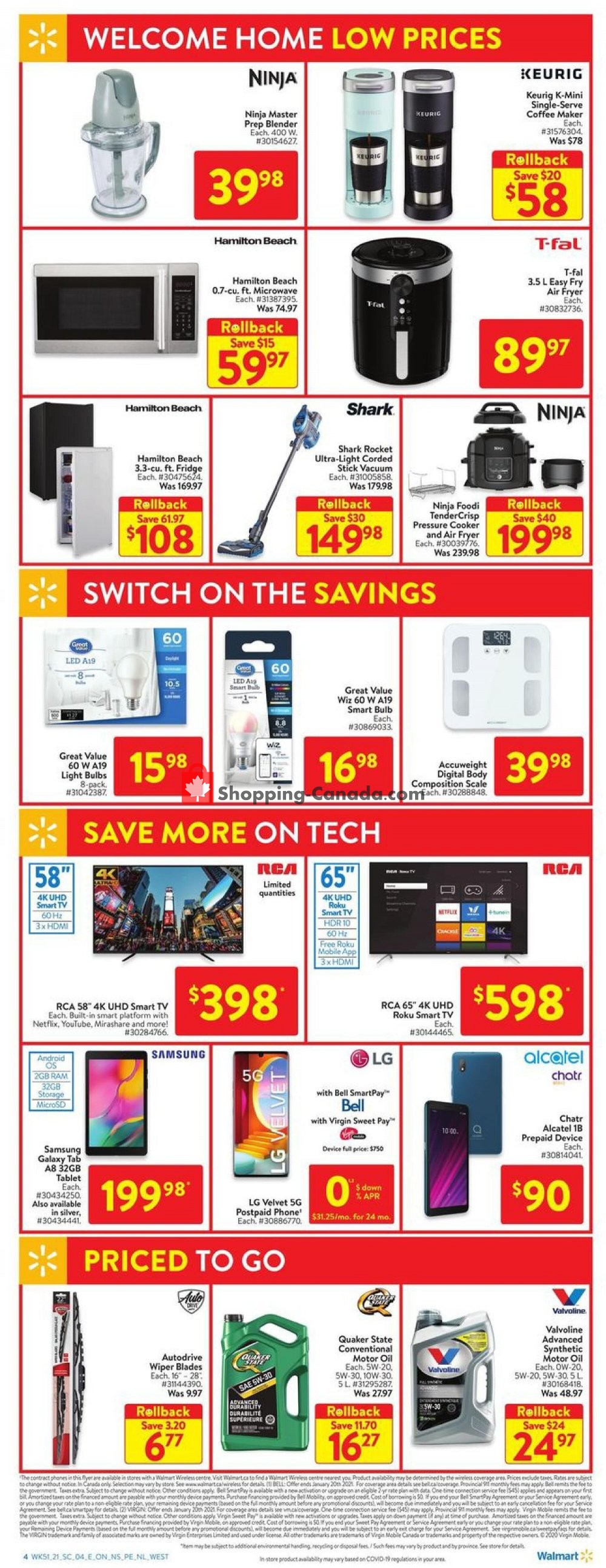 Walmart flyer from Thursday January 14, 2021 to Wednesday January 20, 2021 - page 14