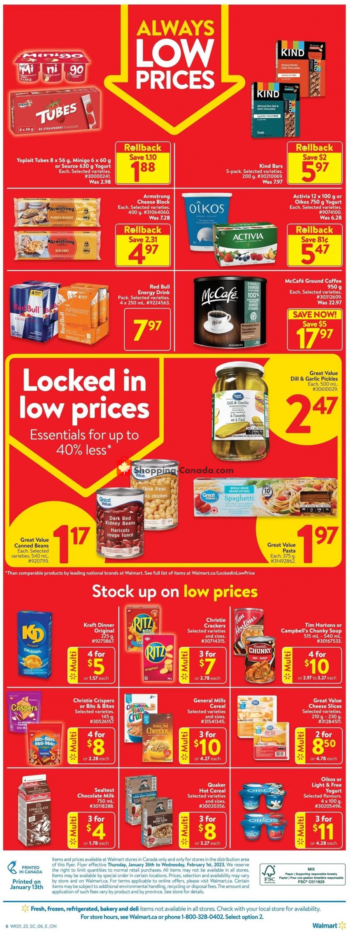 Walmart flyer from Thursday January 26, 2023 to Wednesday February 1, 2023 - page 2