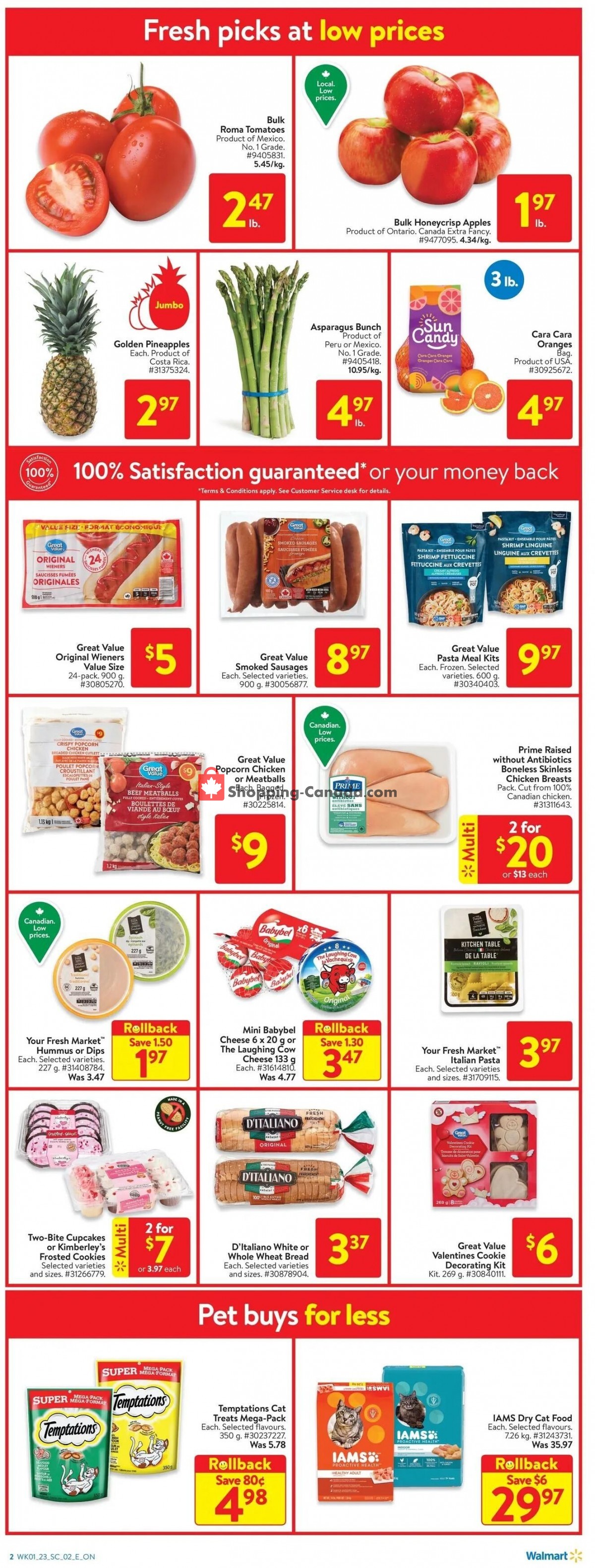 Walmart flyer from Thursday January 26, 2023 to Wednesday February 1, 2023 - page 3