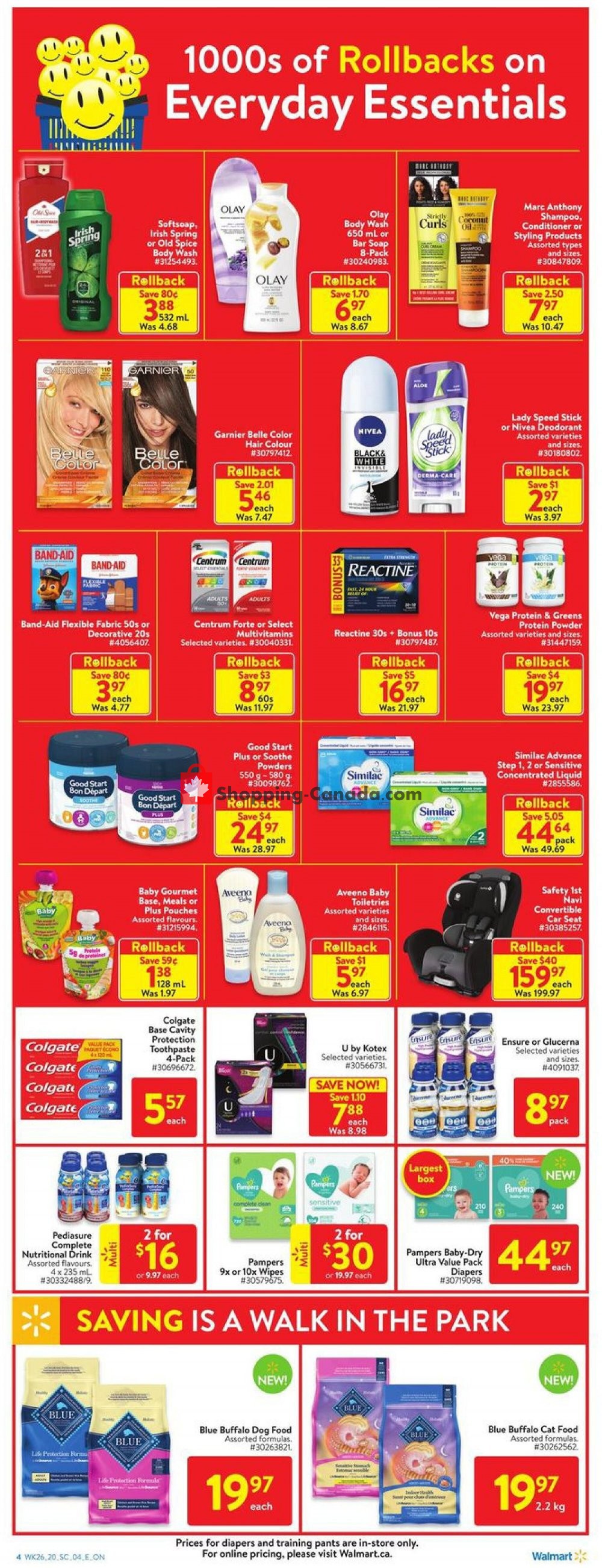 Walmart flyer from Thursday July 23, 2020 to Wednesday July 29, 2020 - page 6