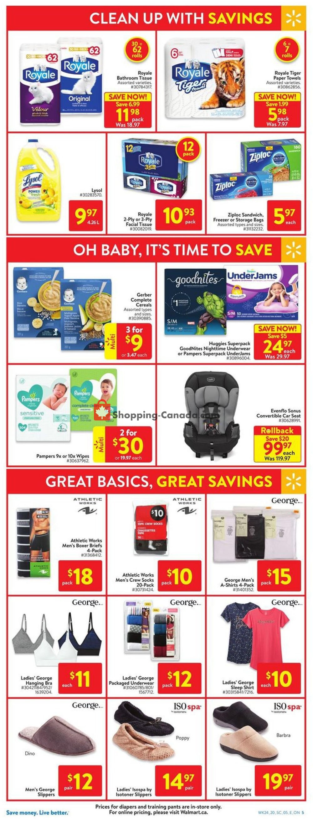 Walmart flyer from Thursday July 9, 2020 to Wednesday July 15, 2020 - page 11