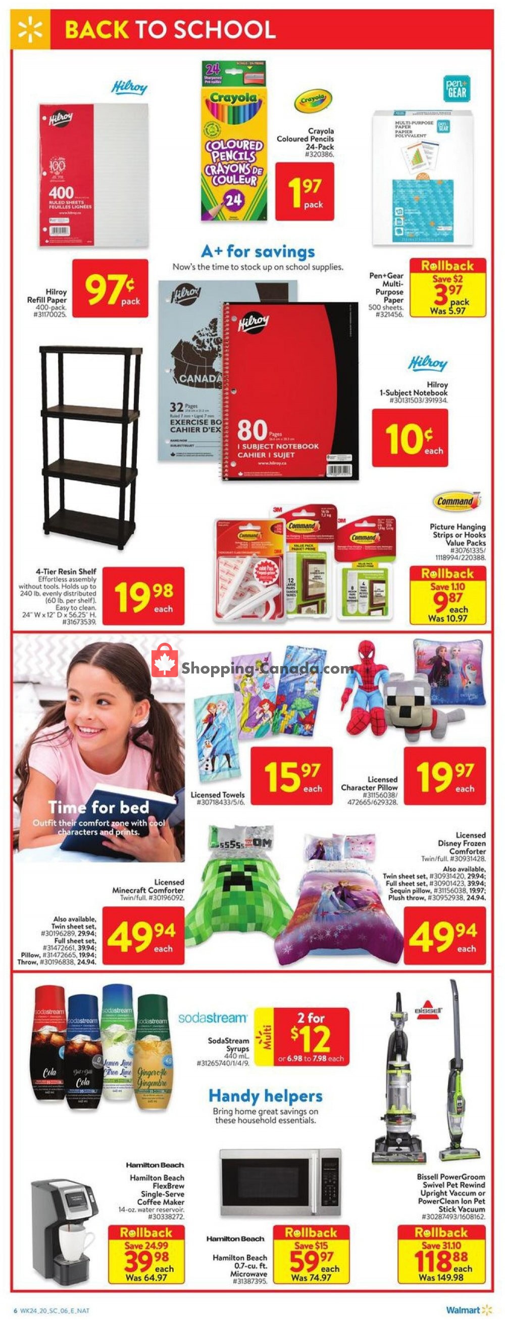 Walmart flyer from Thursday July 9, 2020 to Wednesday July 15, 2020 - page 12