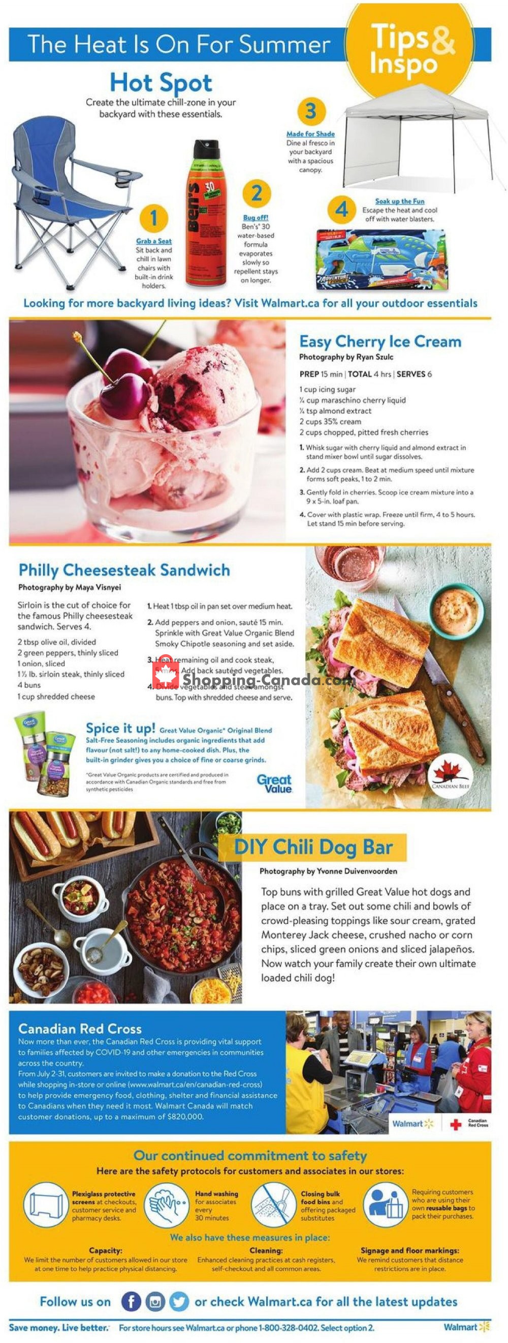 Walmart flyer from Thursday July 9, 2020 to Wednesday July 15, 2020 - page 2