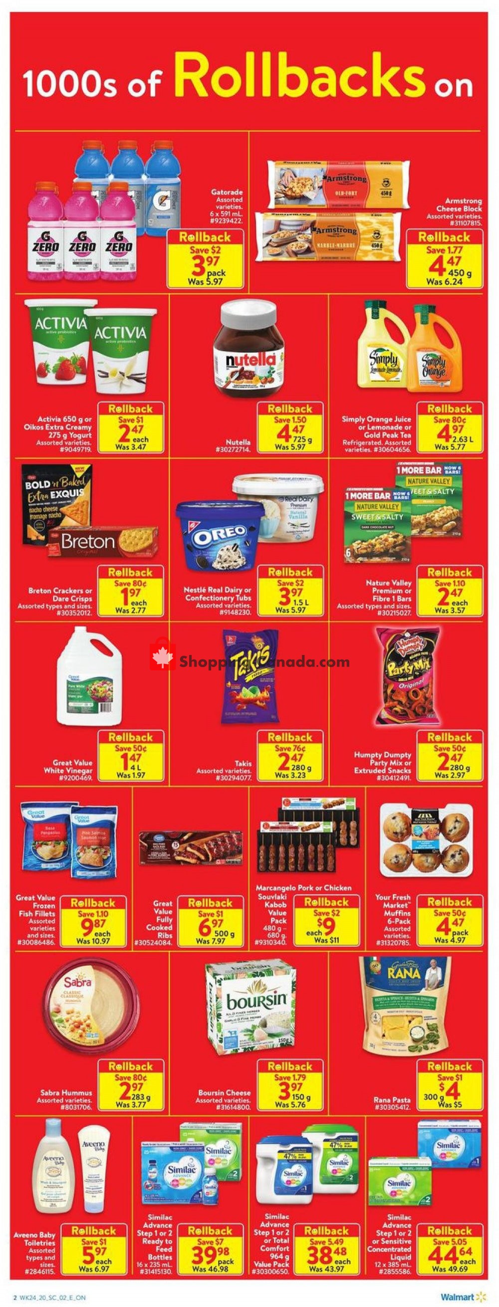 Walmart flyer from Thursday July 9, 2020 to Wednesday July 15, 2020 - page 4
