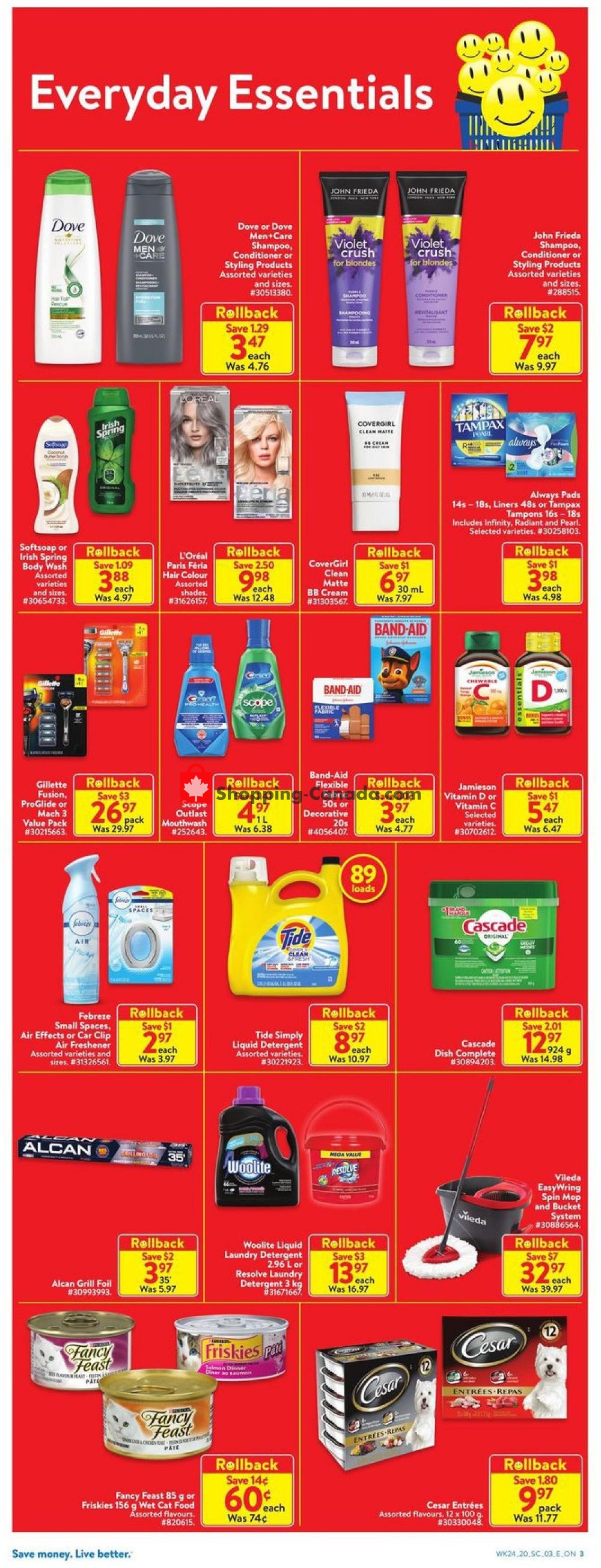 Walmart flyer from Thursday July 9, 2020 to Wednesday July 15, 2020 - page 5