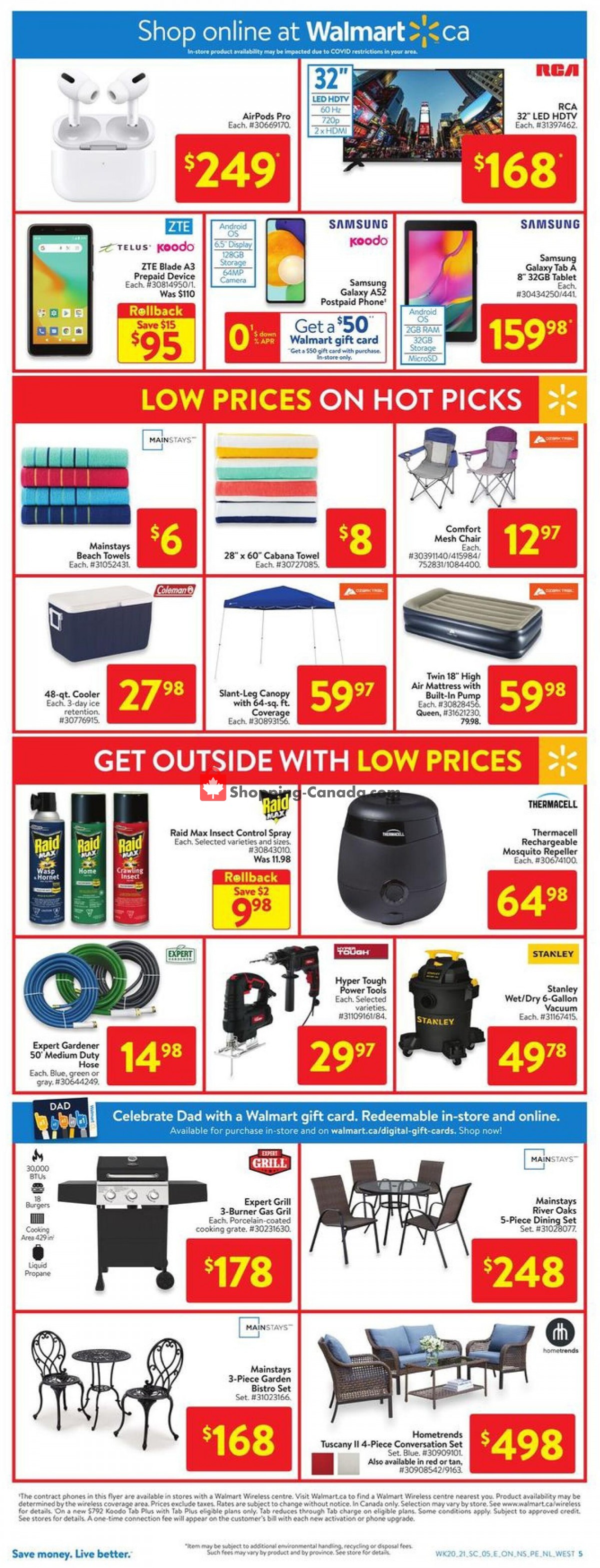 Walmart flyer from Thursday June 10, 2021 to Wednesday June 16, 2021 - page 10