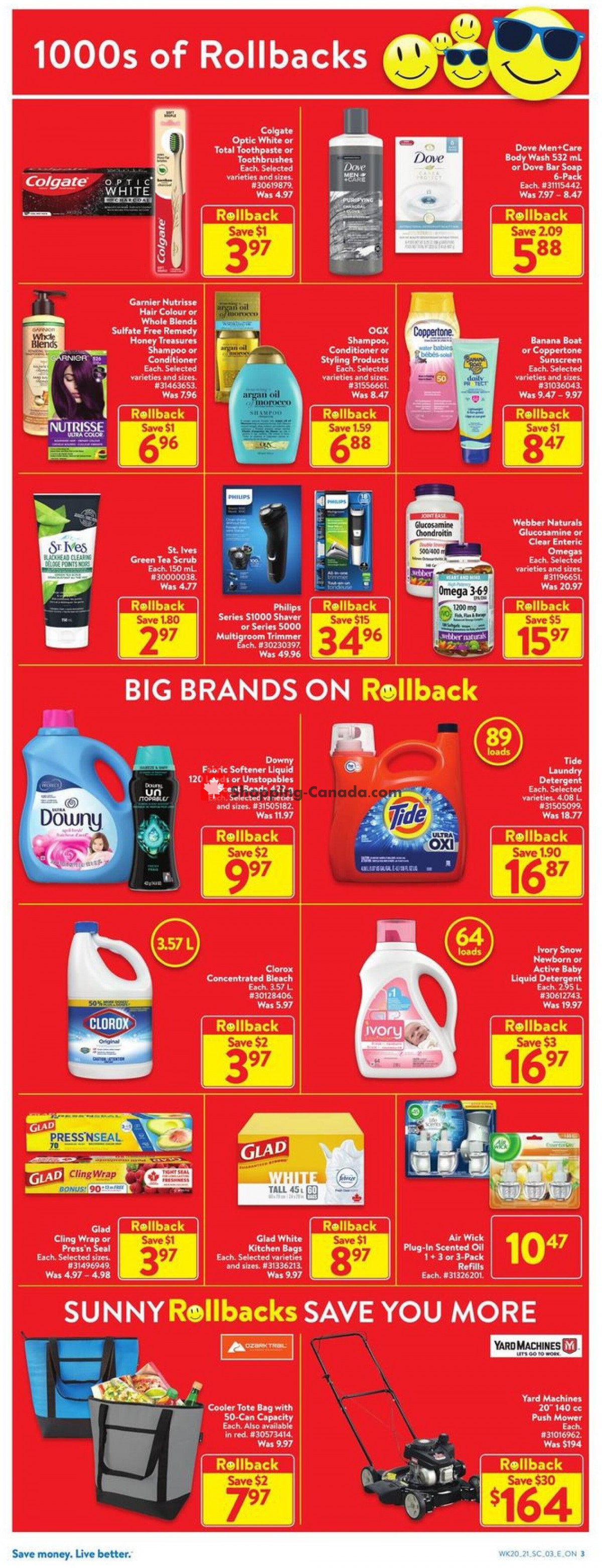 Walmart flyer from Thursday June 10, 2021 to Wednesday June 16, 2021 - page 3